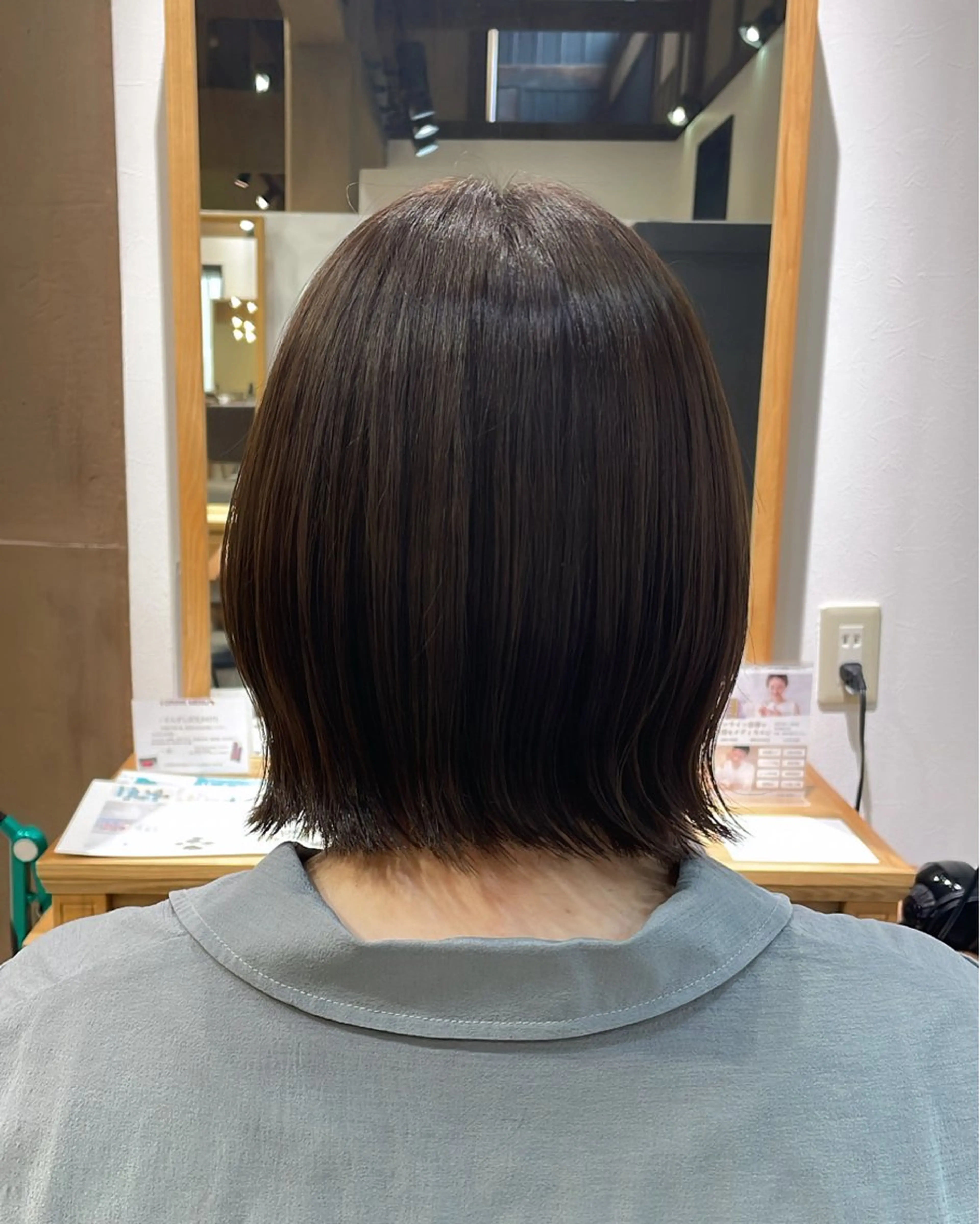 ショート ボブ カット ヘアカラー トリートメント 木村 真知子のヘアスタイル