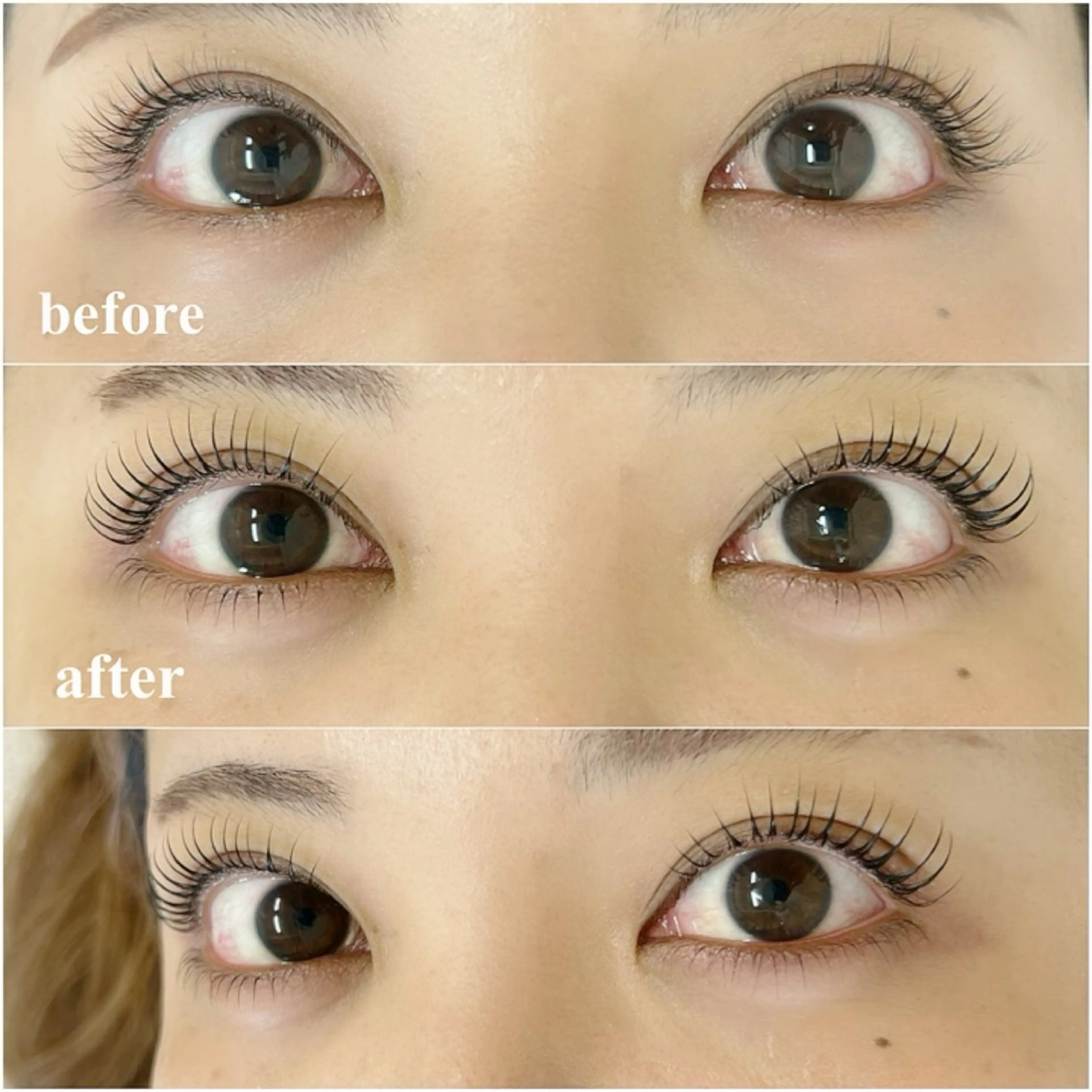 🌟上下まつ毛パーマ🌟の写真