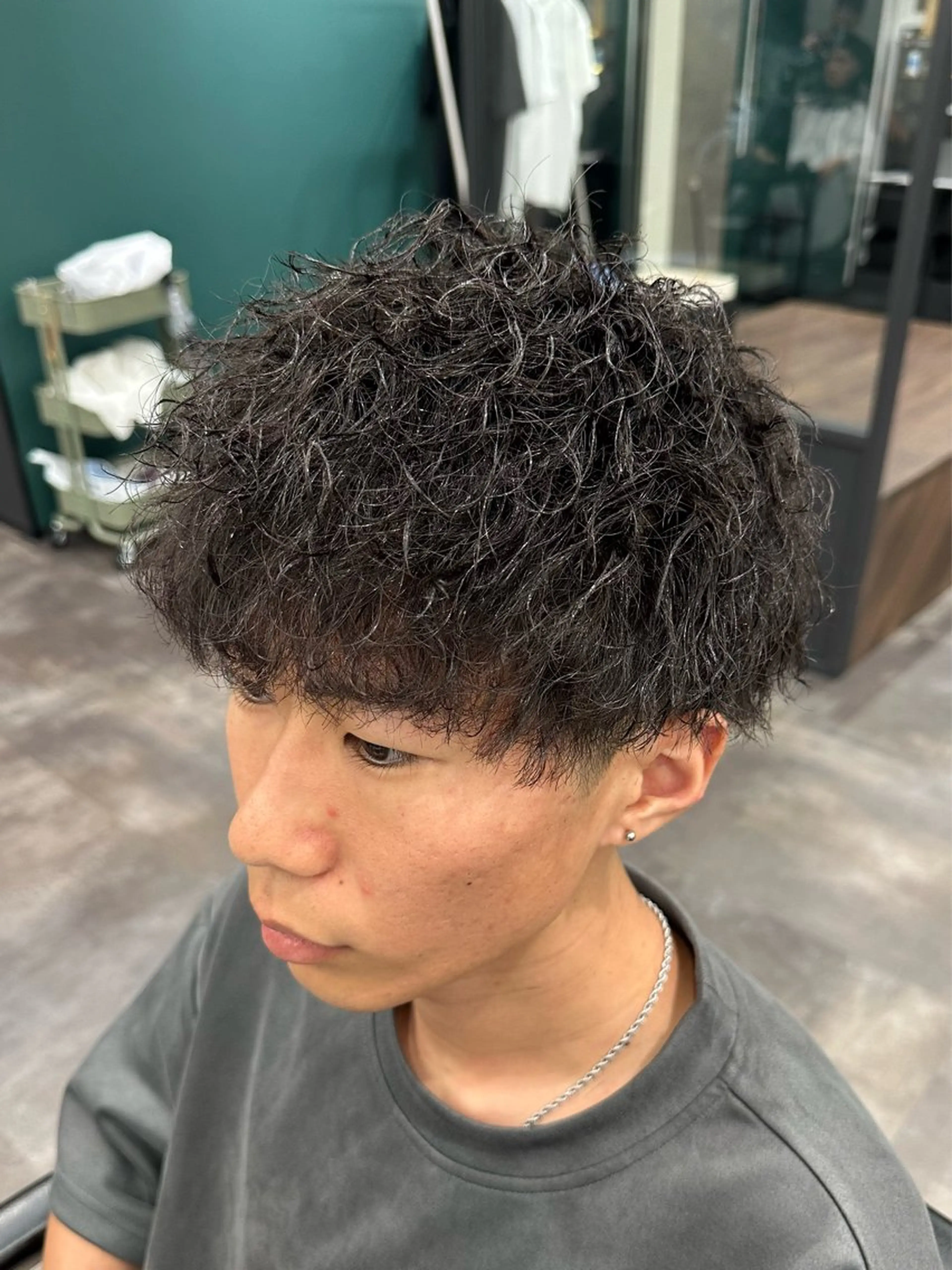 ショート パーマ メンズ ！メンズ特化！ 田中健輔のヘアスタイル