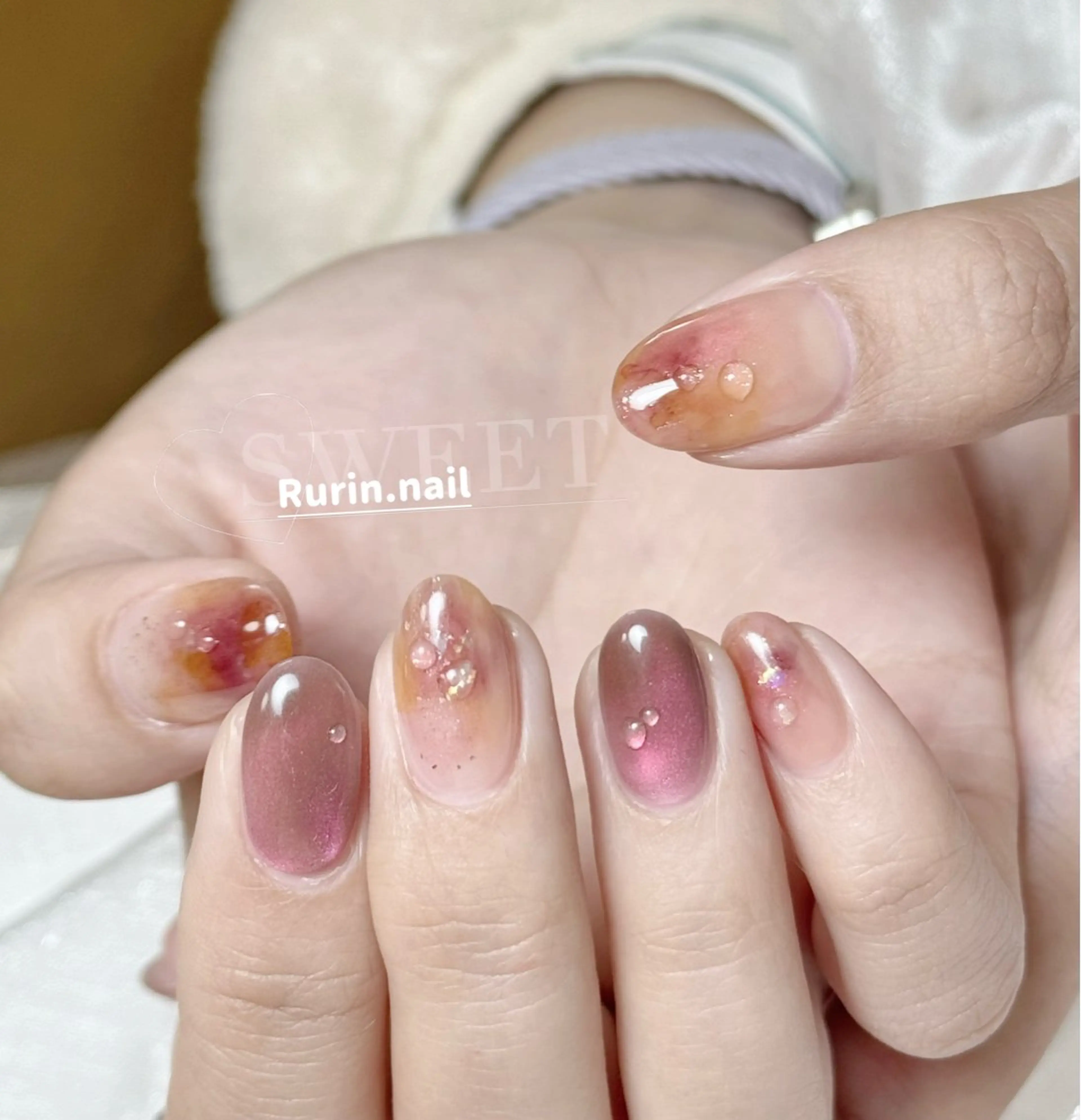 ネイル ハンドネイル ルリン サロン💅のネイルデザイン