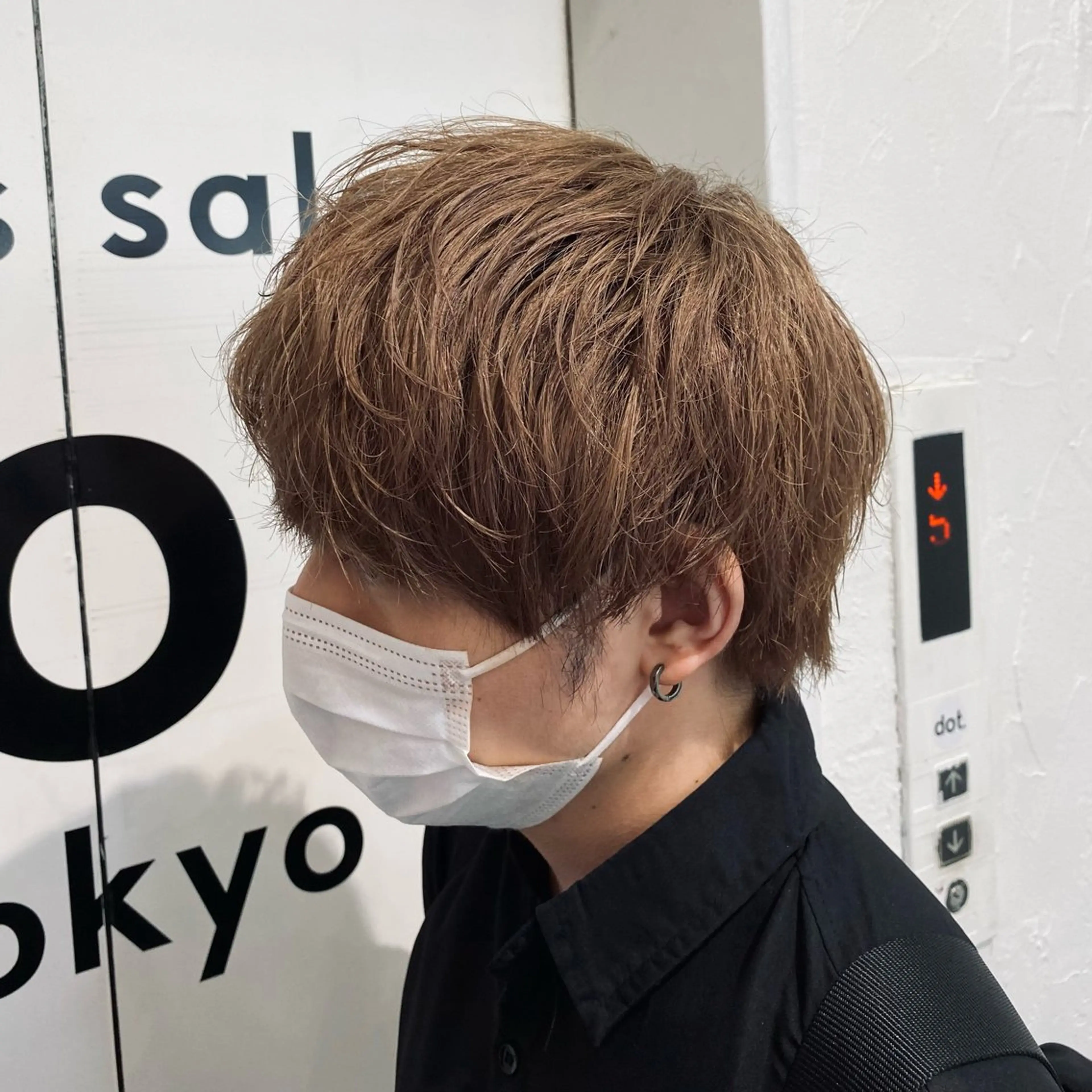 カラー メンズ 田上 舶斗のヘアスタイル