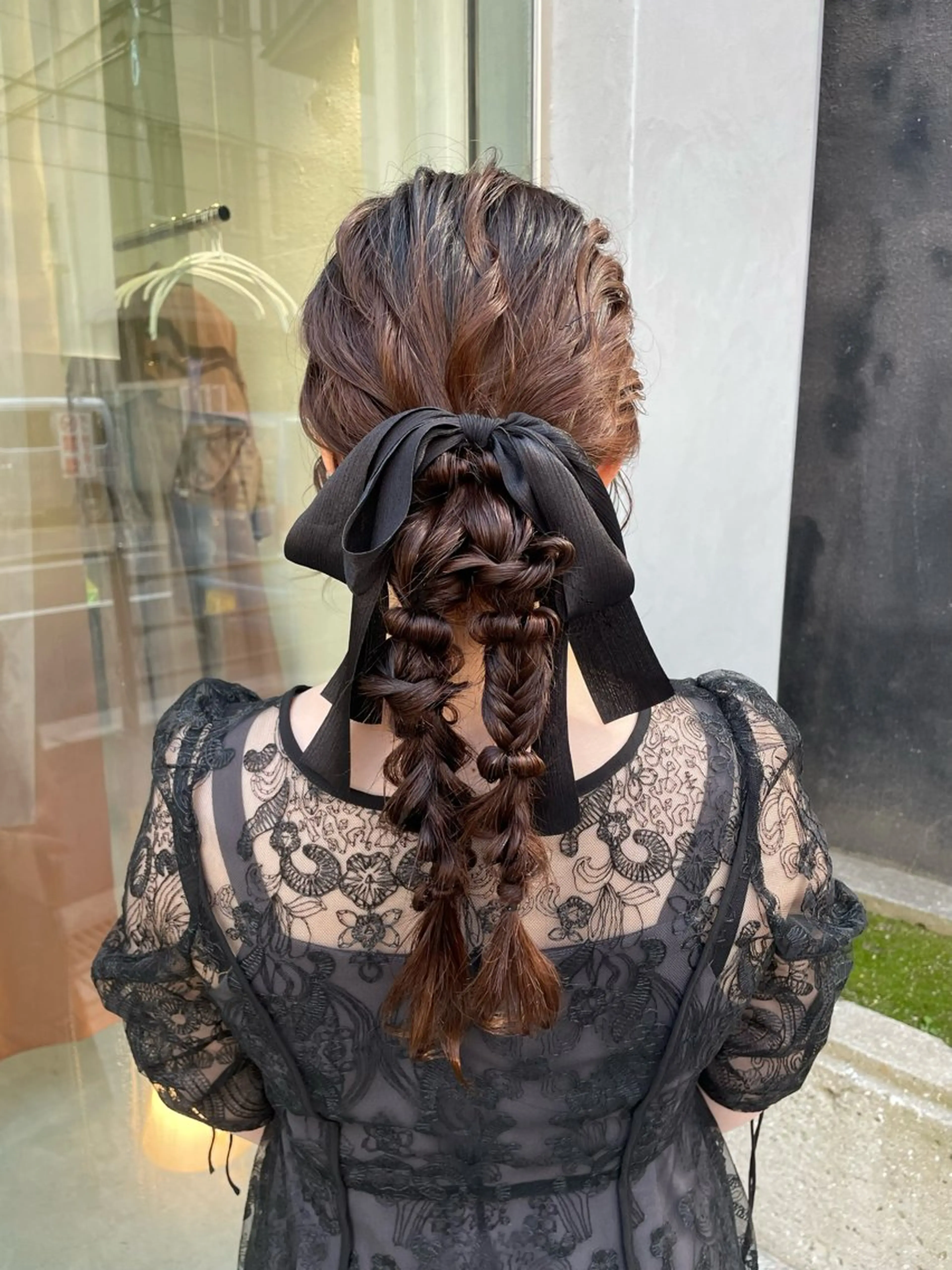 ロング ヘアアレンジ ヘアセット Chikashitsu/Then所属・mana/ハイトーン /ヘアセット🎀のヘアスタイル