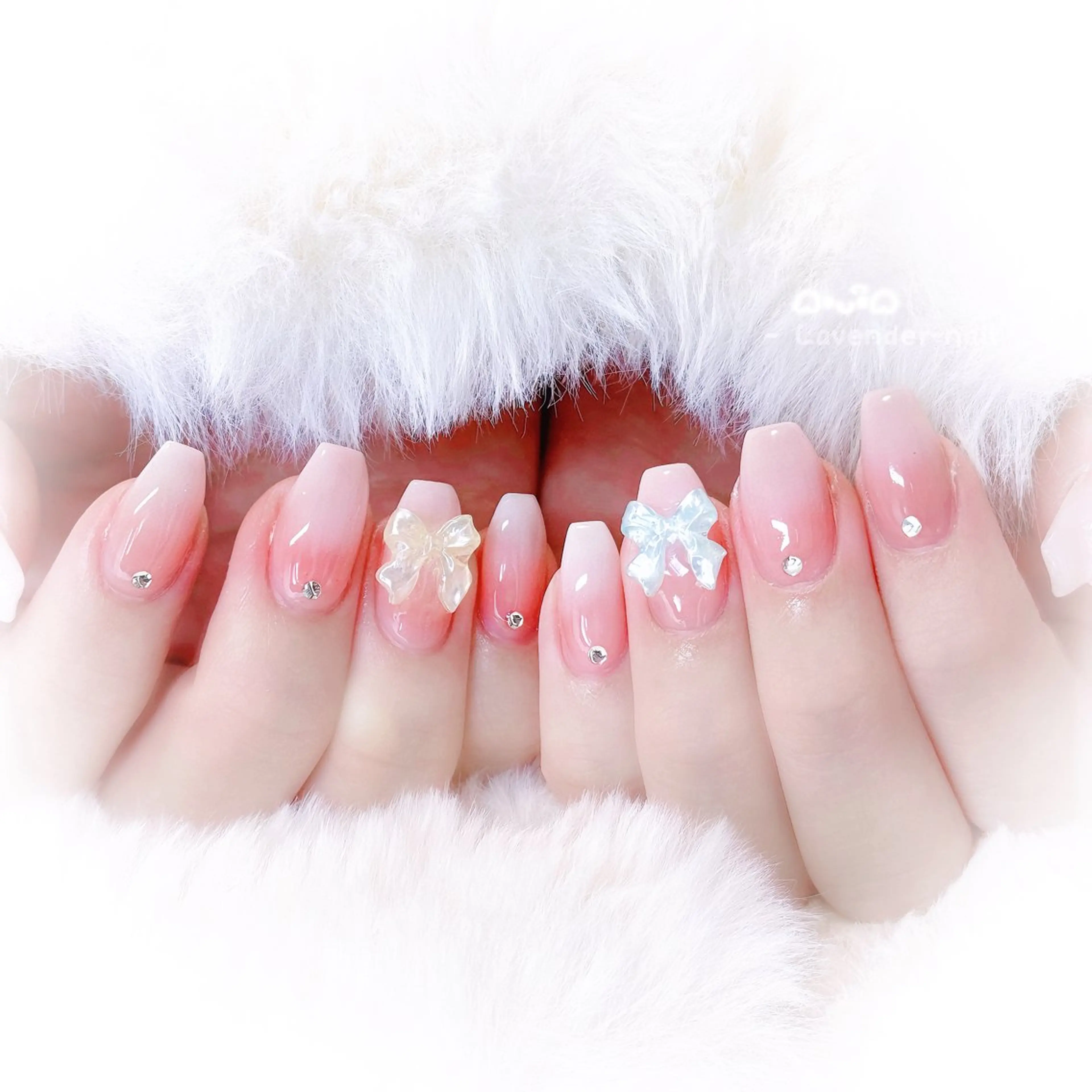 ネイル ハンドネイル Lavender nail·中島公園のネイルデザイン