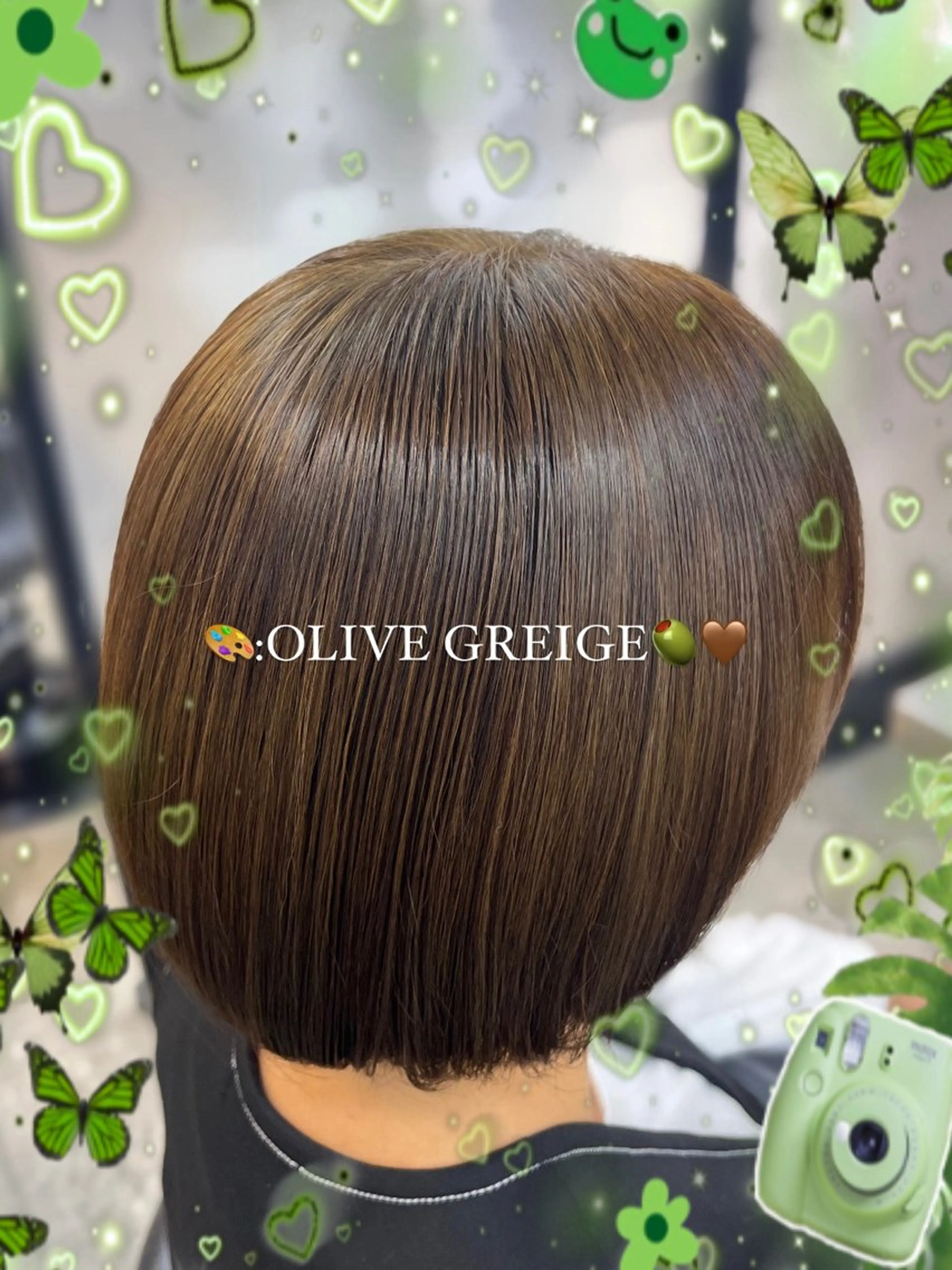 ショート カラー 🪄くすみカラー❇️ 名塚比奈乃🪄のヘアスタイル