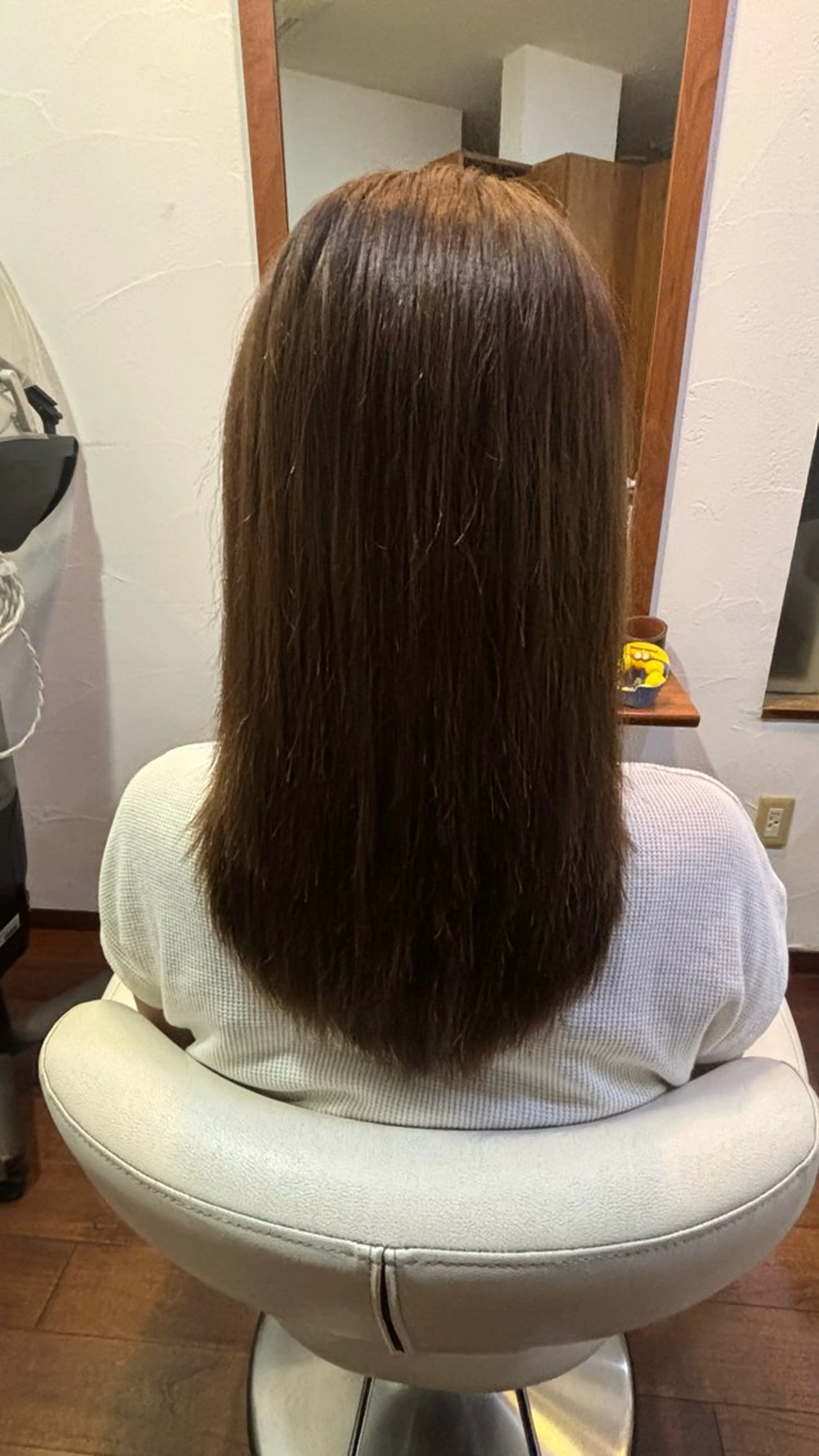 ロング レイヤーカット ローレイヤー 小顔カット ボブスタイル/ えぐちりほのヘアスタイル