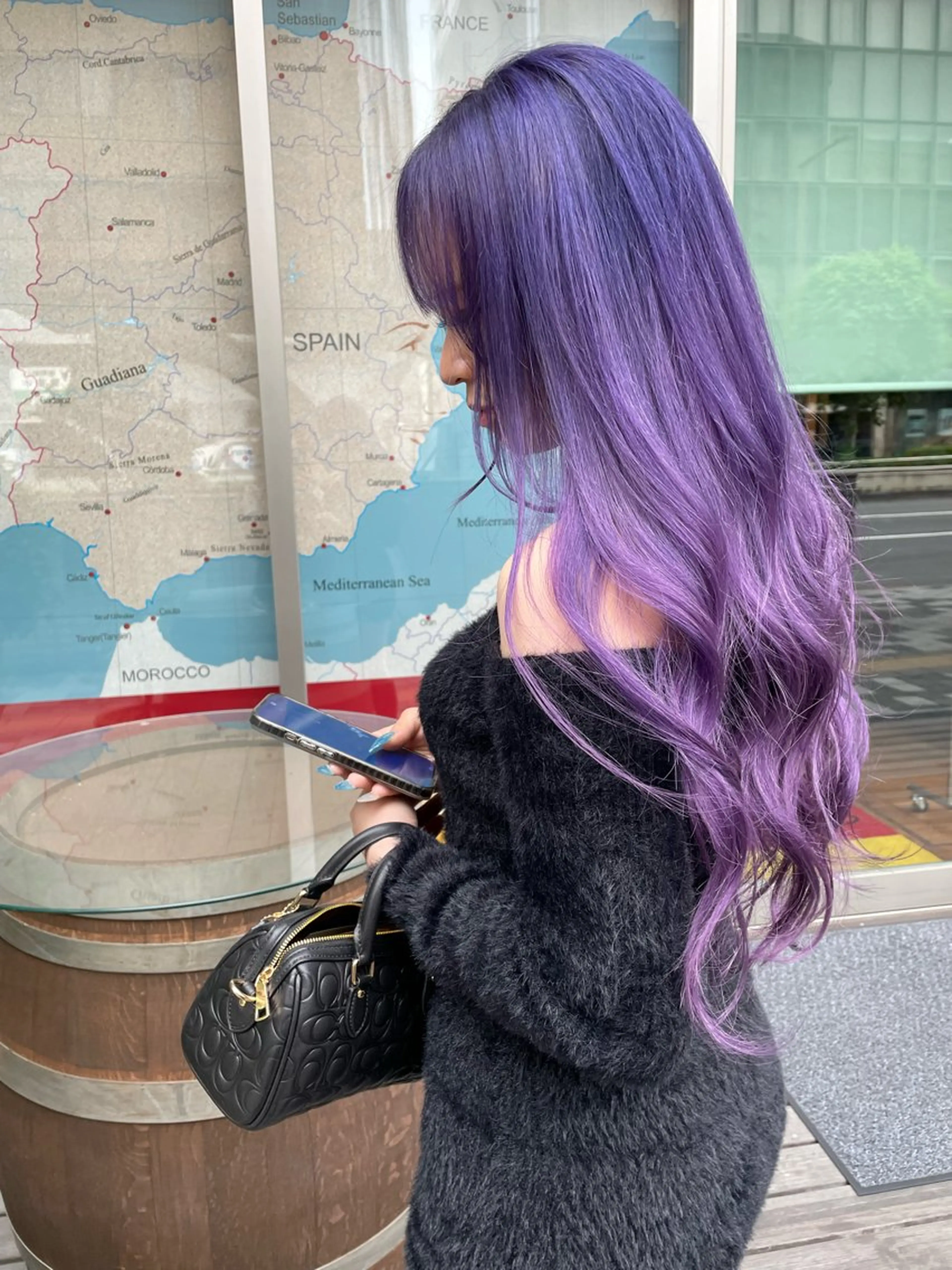 【学割U24】ブリーチ+カラー+グローバルミルボン3ステップトリートメントの写真