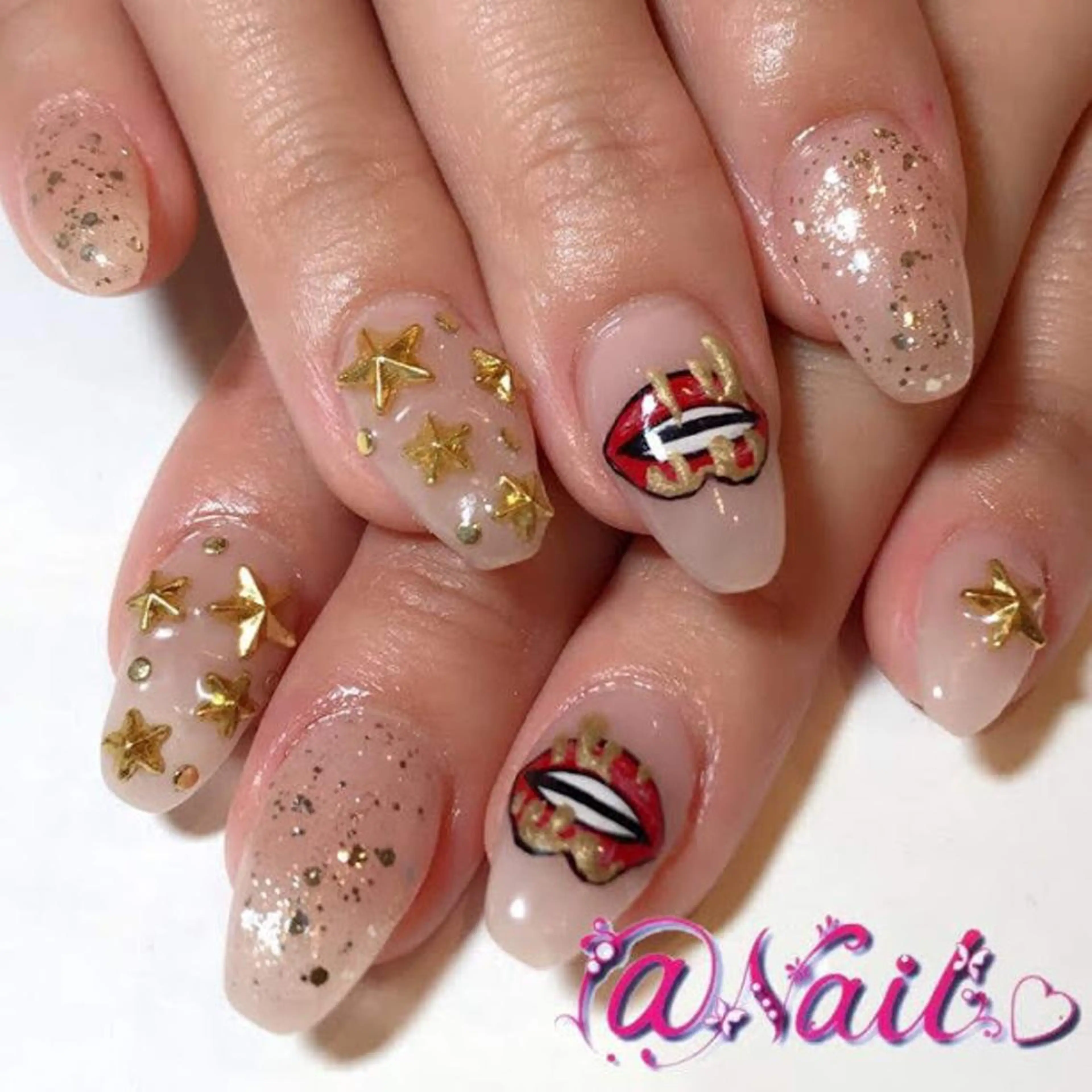 ネイル 小尾 栞のネイルデザイン