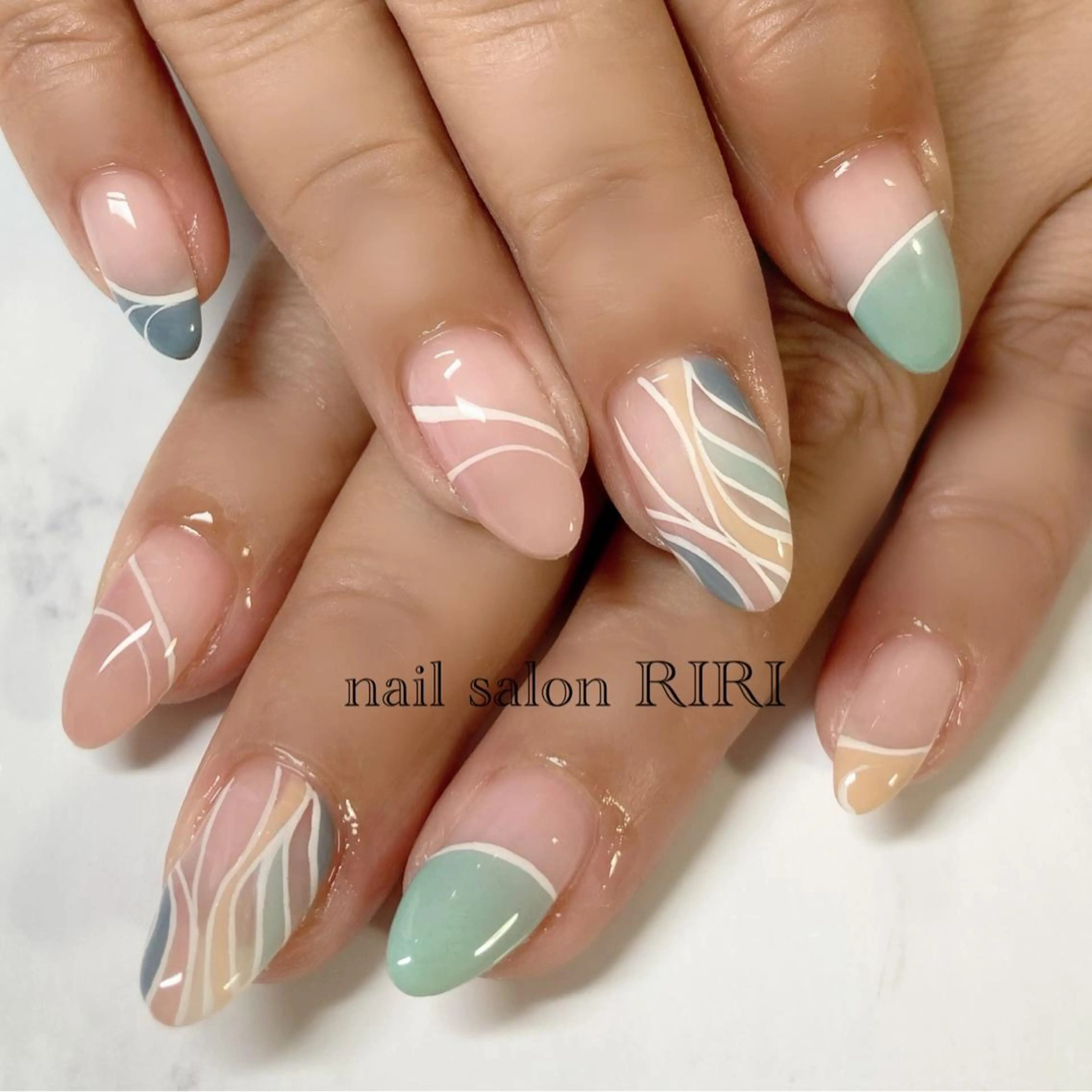 ネイル 春ネイル RIRI リリのネイルデザイン