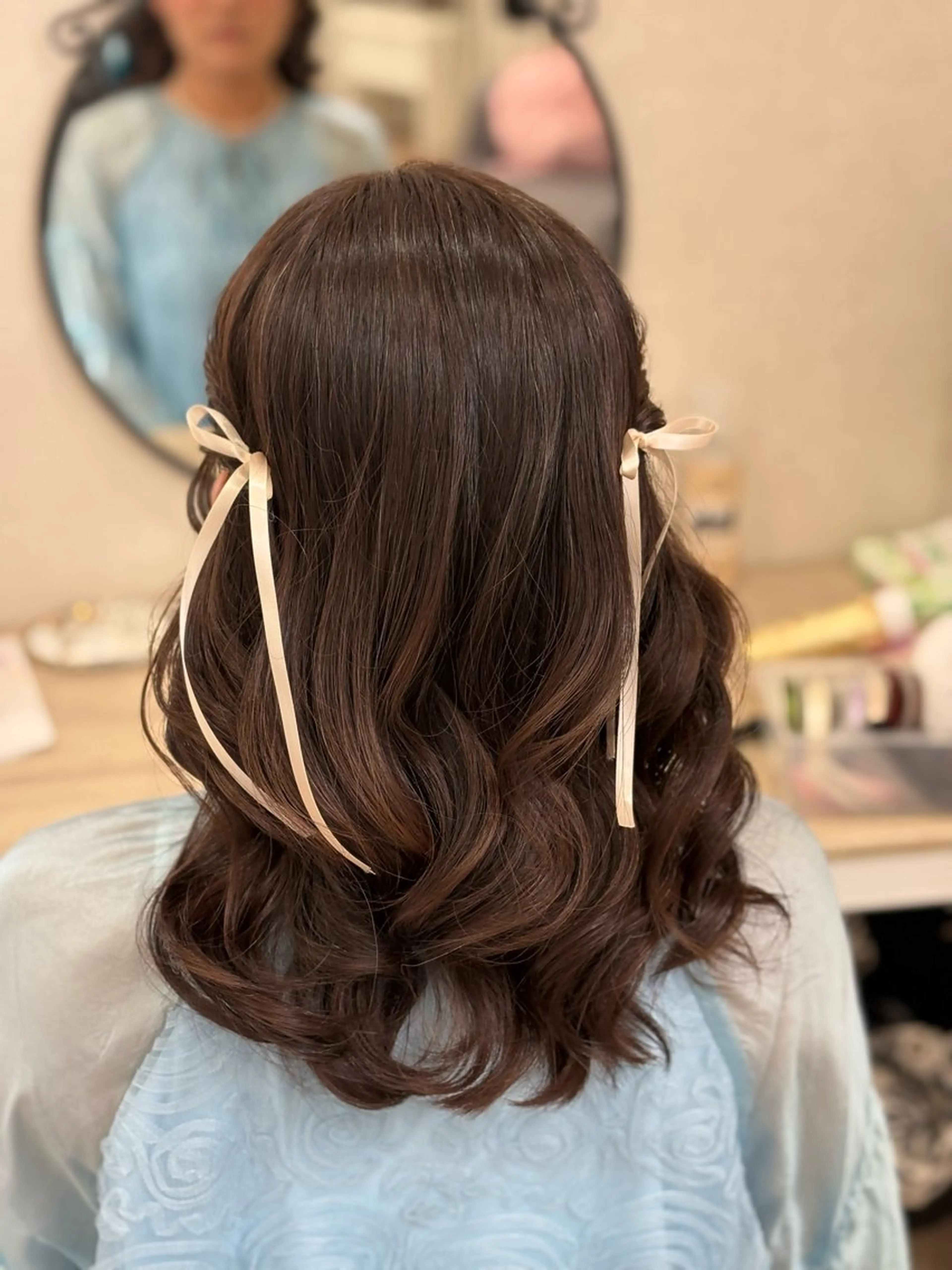 ミディアム ヘアセット Charmoi 枚方 Yuukiのマツエク・マツパデザイン