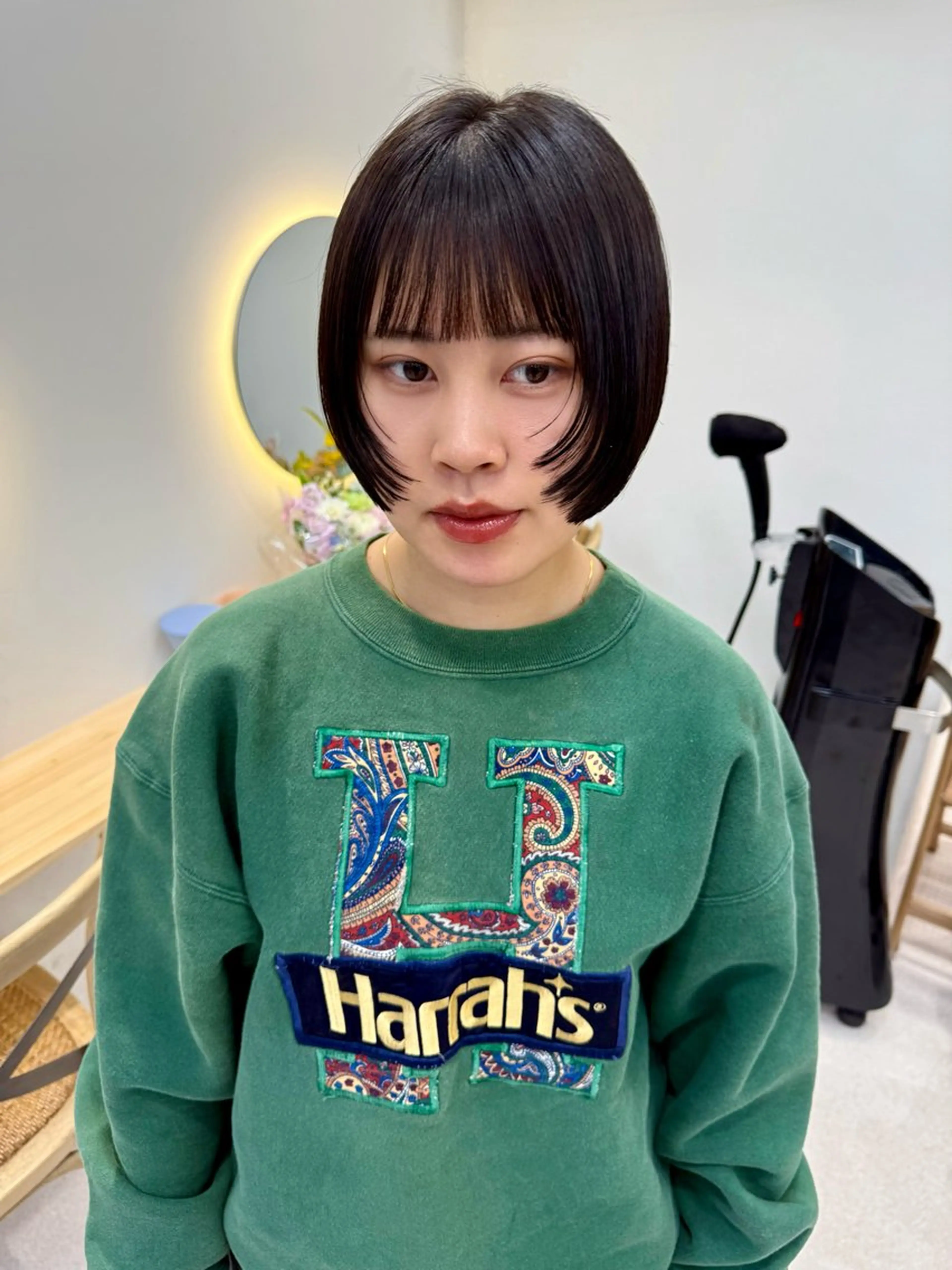 ショート カラー 🪭risa 暖色/レイヤー🪭のヘアスタイル