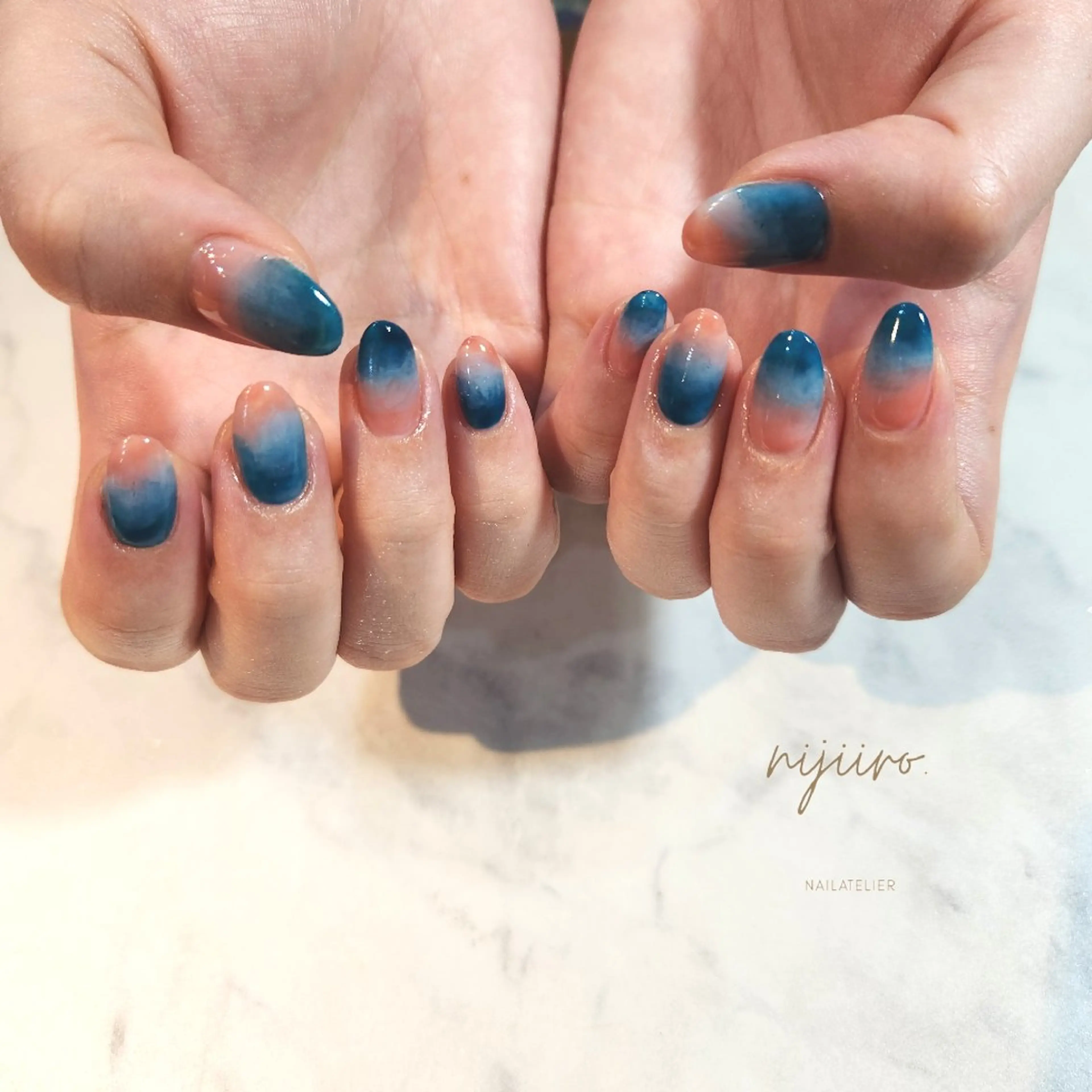 ネイル ハンドネイル nijiiro🌈 サトウのネイルデザイン