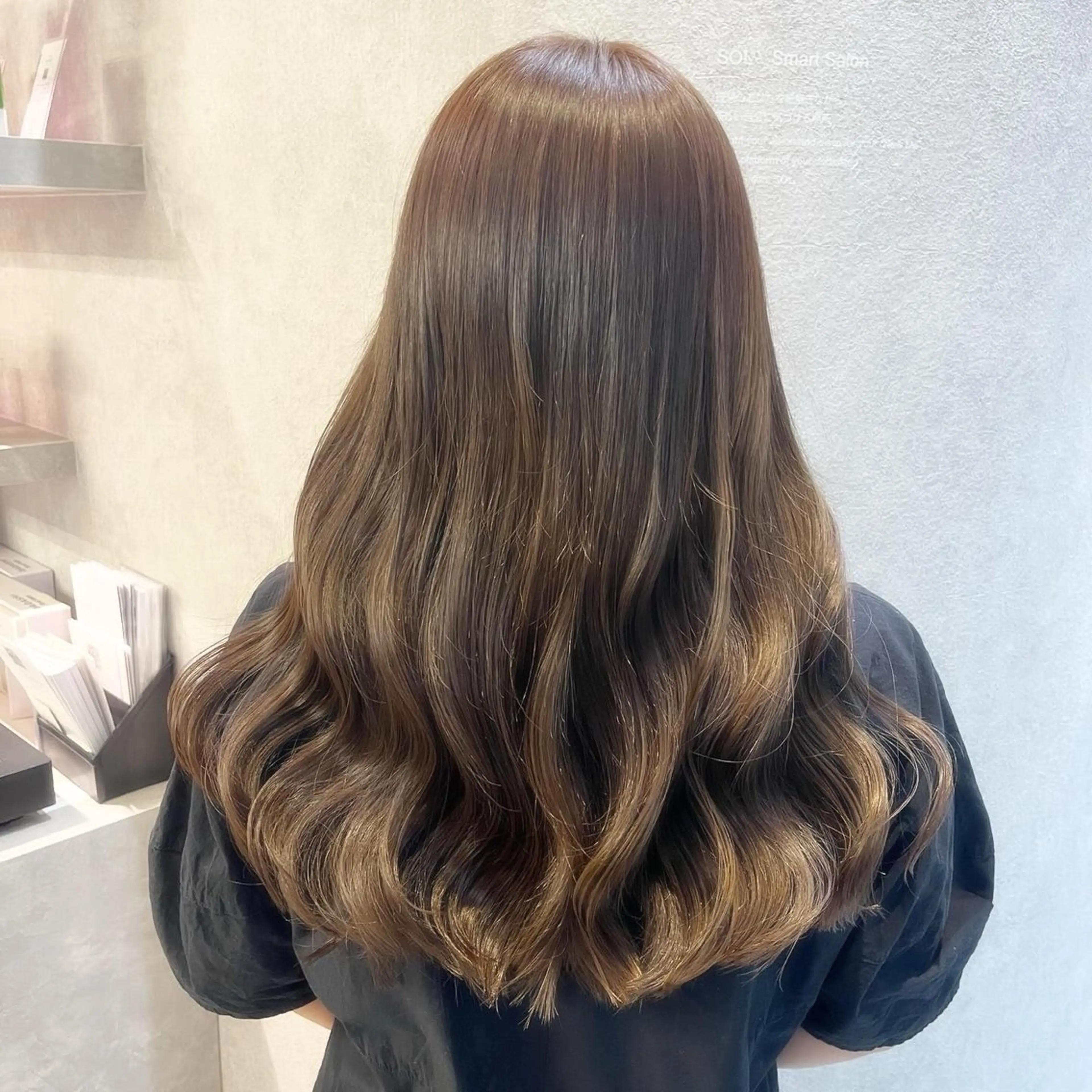 【推し】ワンカラー＋髪質改善トリートメントメント🎀の写真