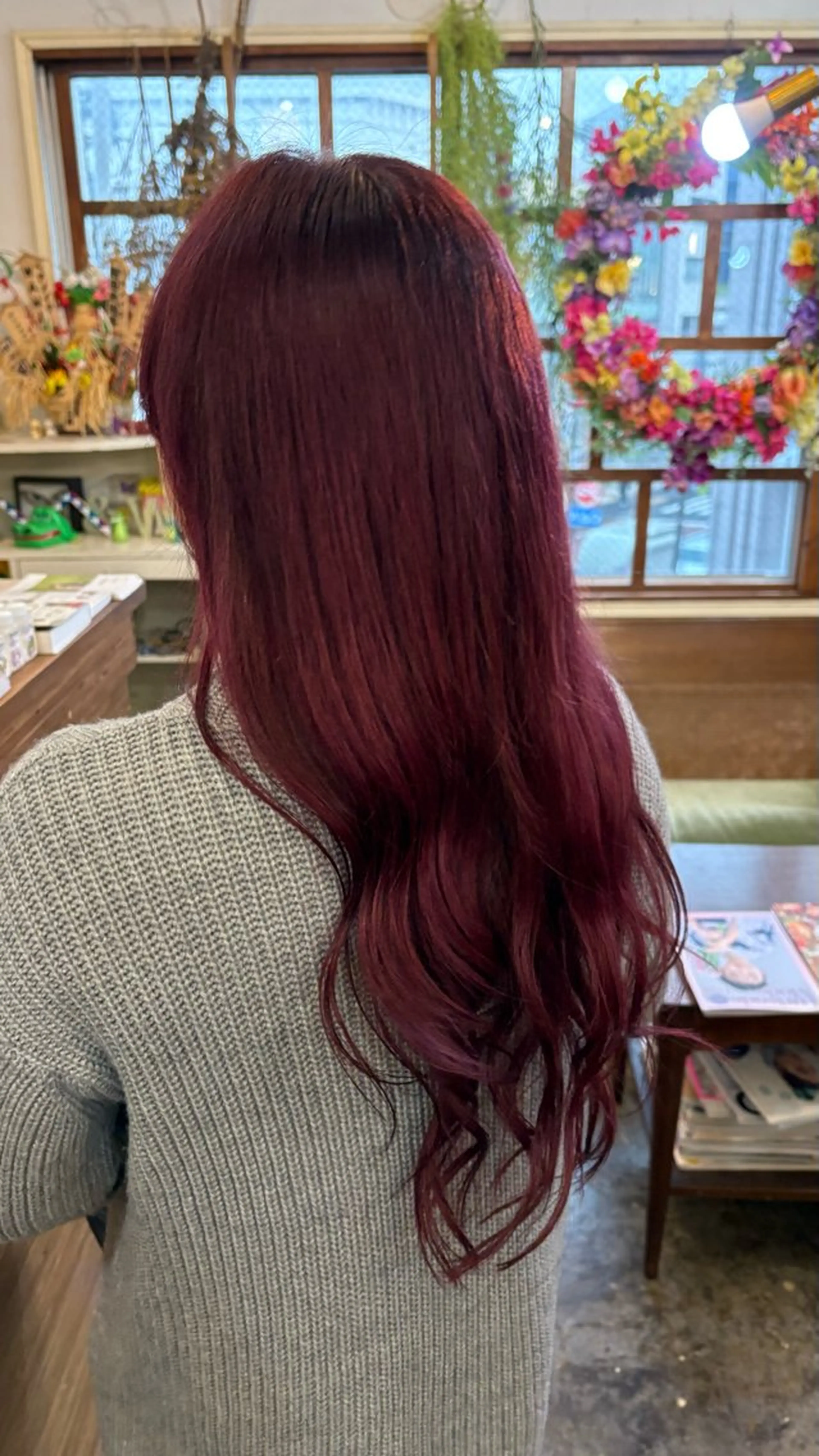 ロング カラー ブリーチ ピンクカラー 🌈原宿/推しカラー /マーコ🌈のヘアスタイル