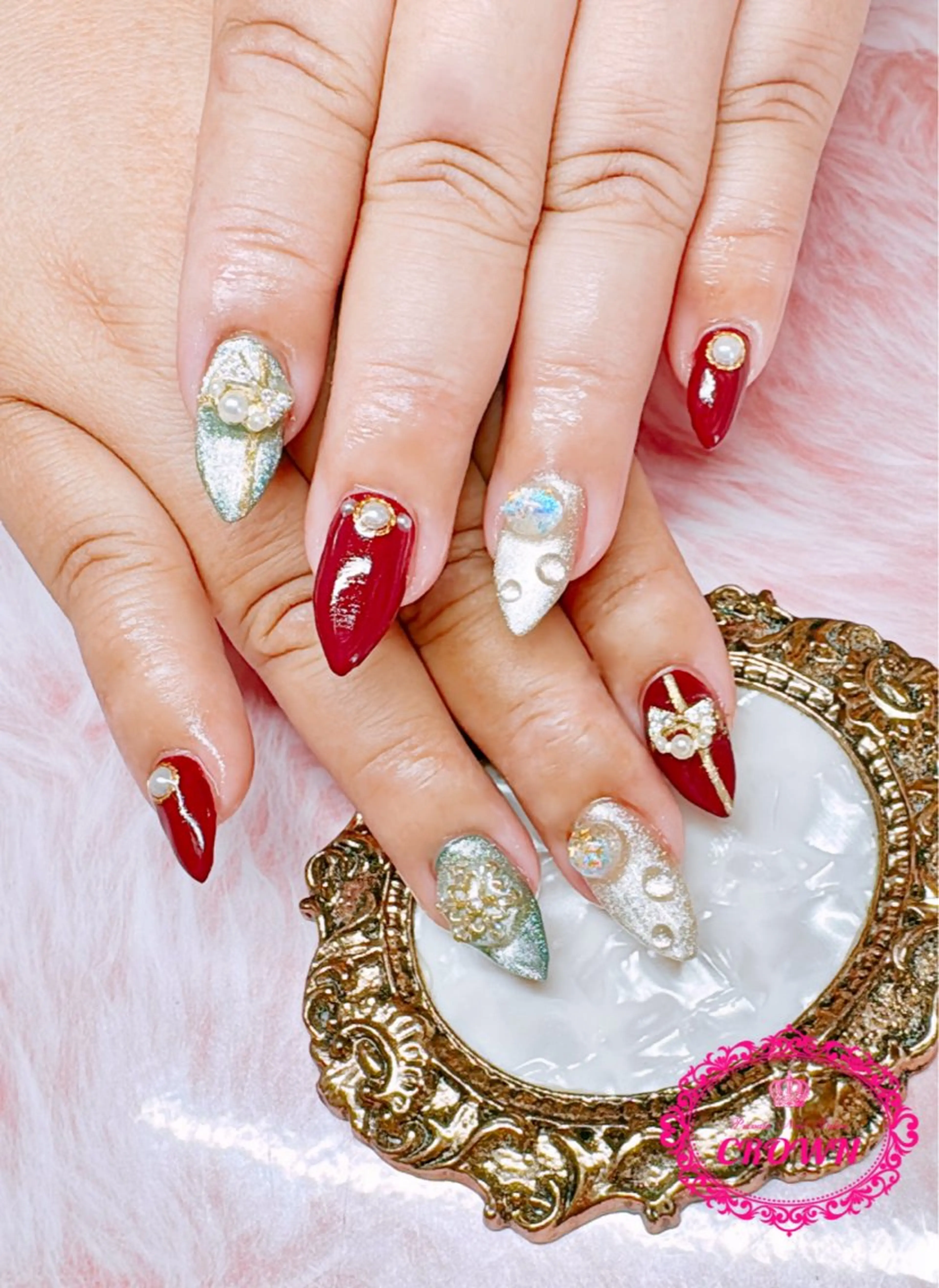 ネイル CROWN プライベートサロンのネイルデザイン