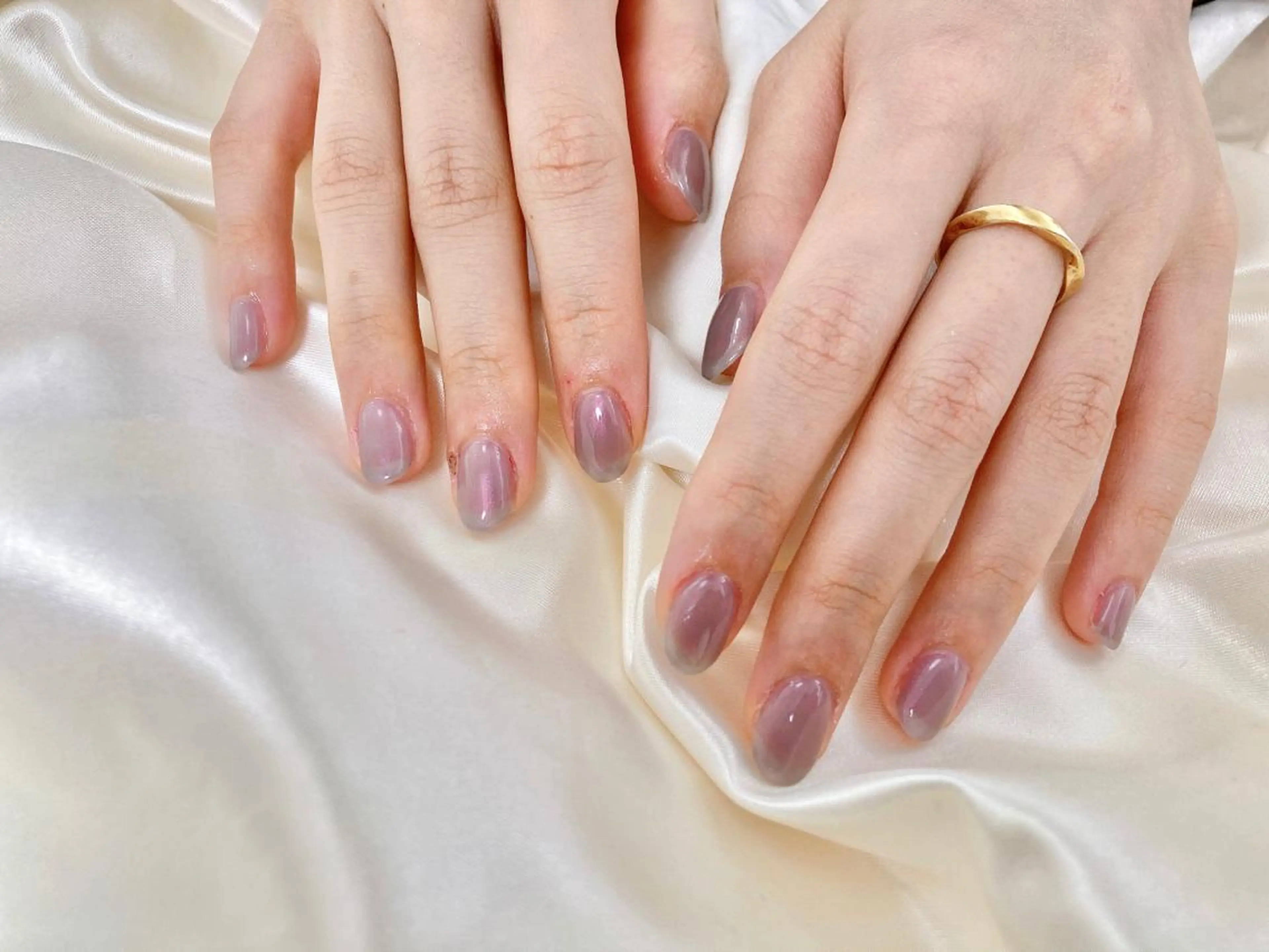 ネイル ワンカラーネイル ハンドネイル mogunail &blowのネイルデザイン