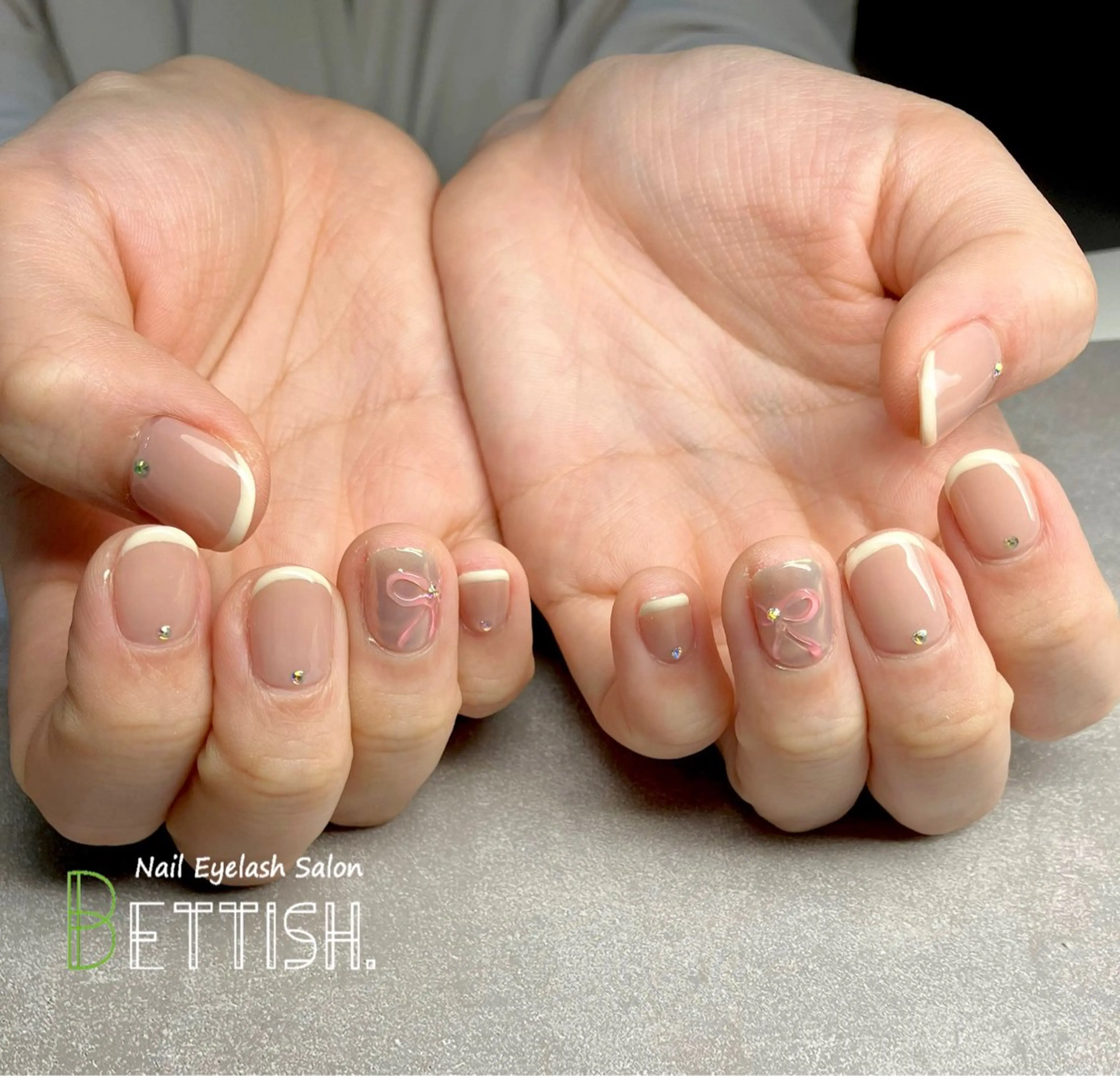 ネイル リボン BETTISH. KUMIKO☺︎︎のネイルデザイン