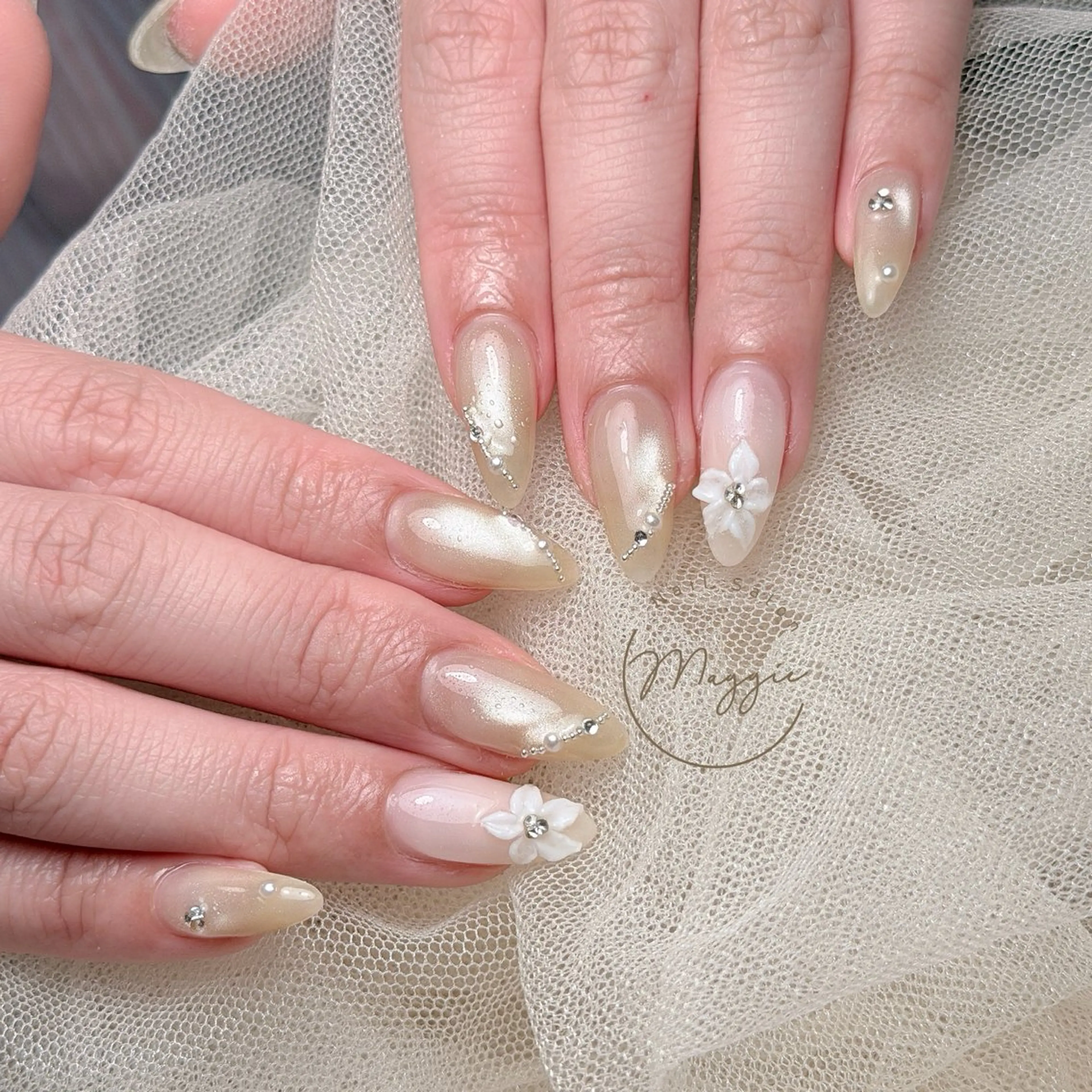 ネイル ハンドネイル Maggie Nail🦩のネイルデザイン