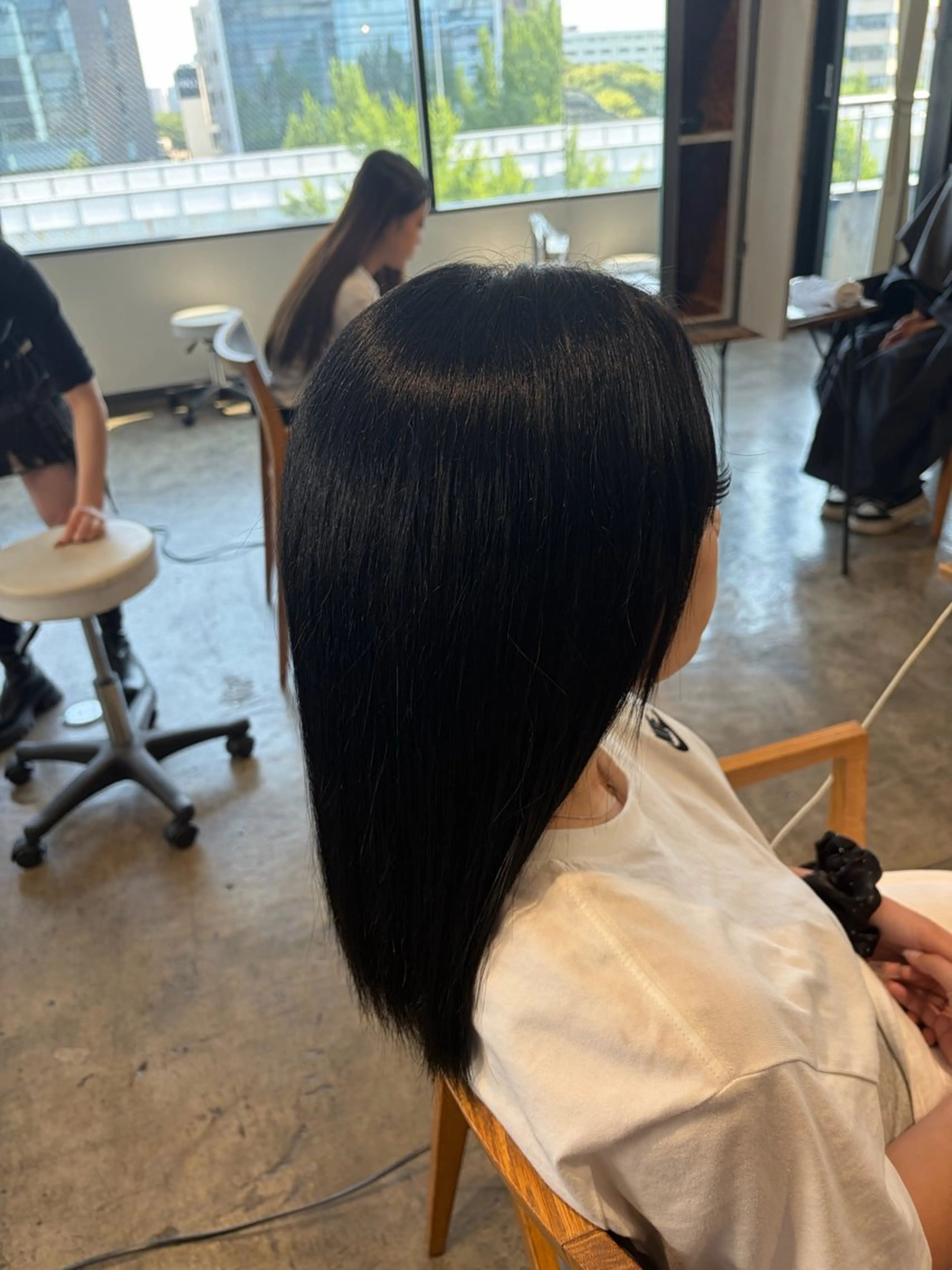 セミロング ヘアカラー トリートメント モデル募集🌙.* NeNeのヘアスタイル