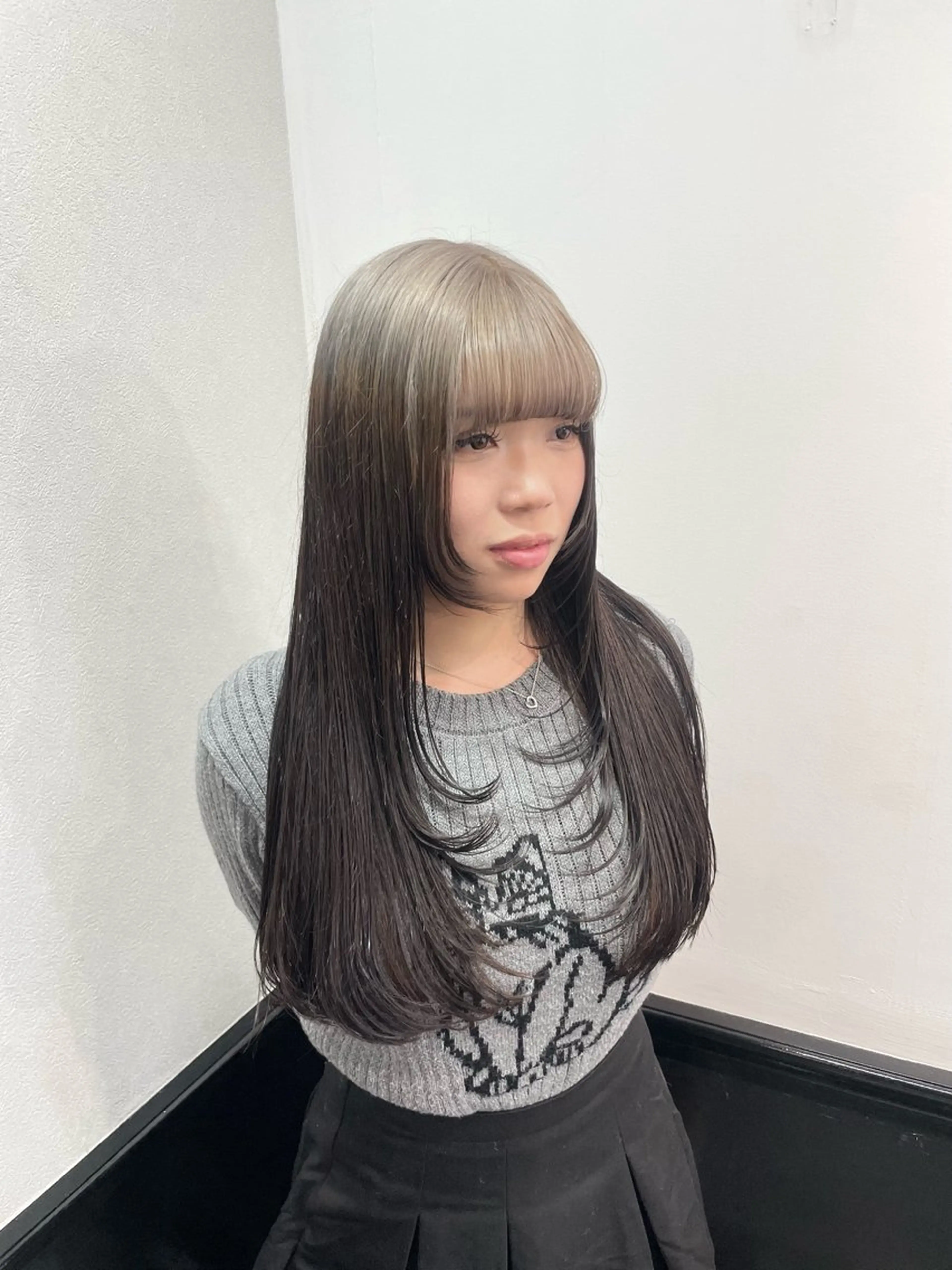 ショート カラー ヘアカラー 野町好花 レイヤー/髪質改善のヘアスタイル