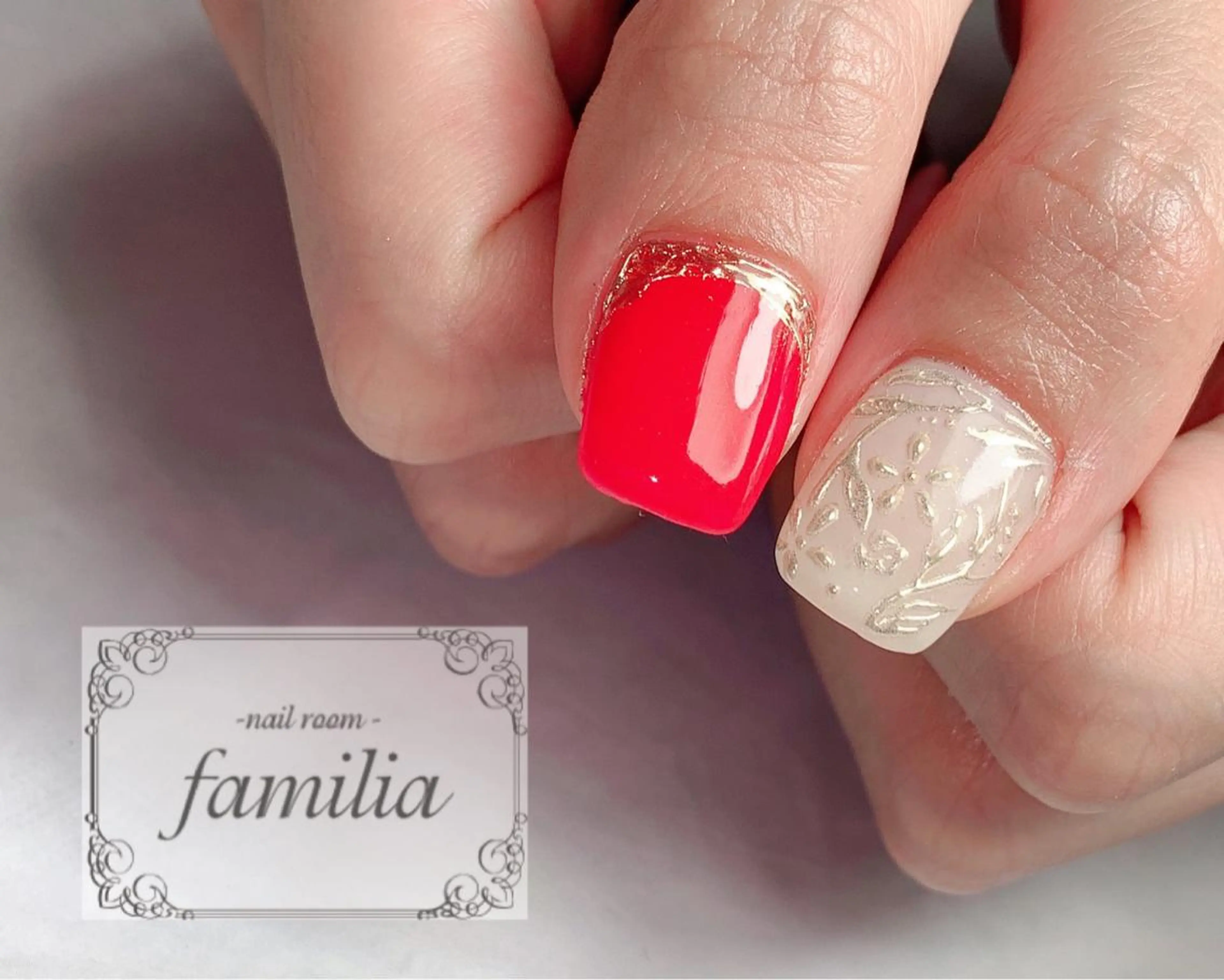 ネイル ハンドネイル -nailroom- familiaのネイルデザイン