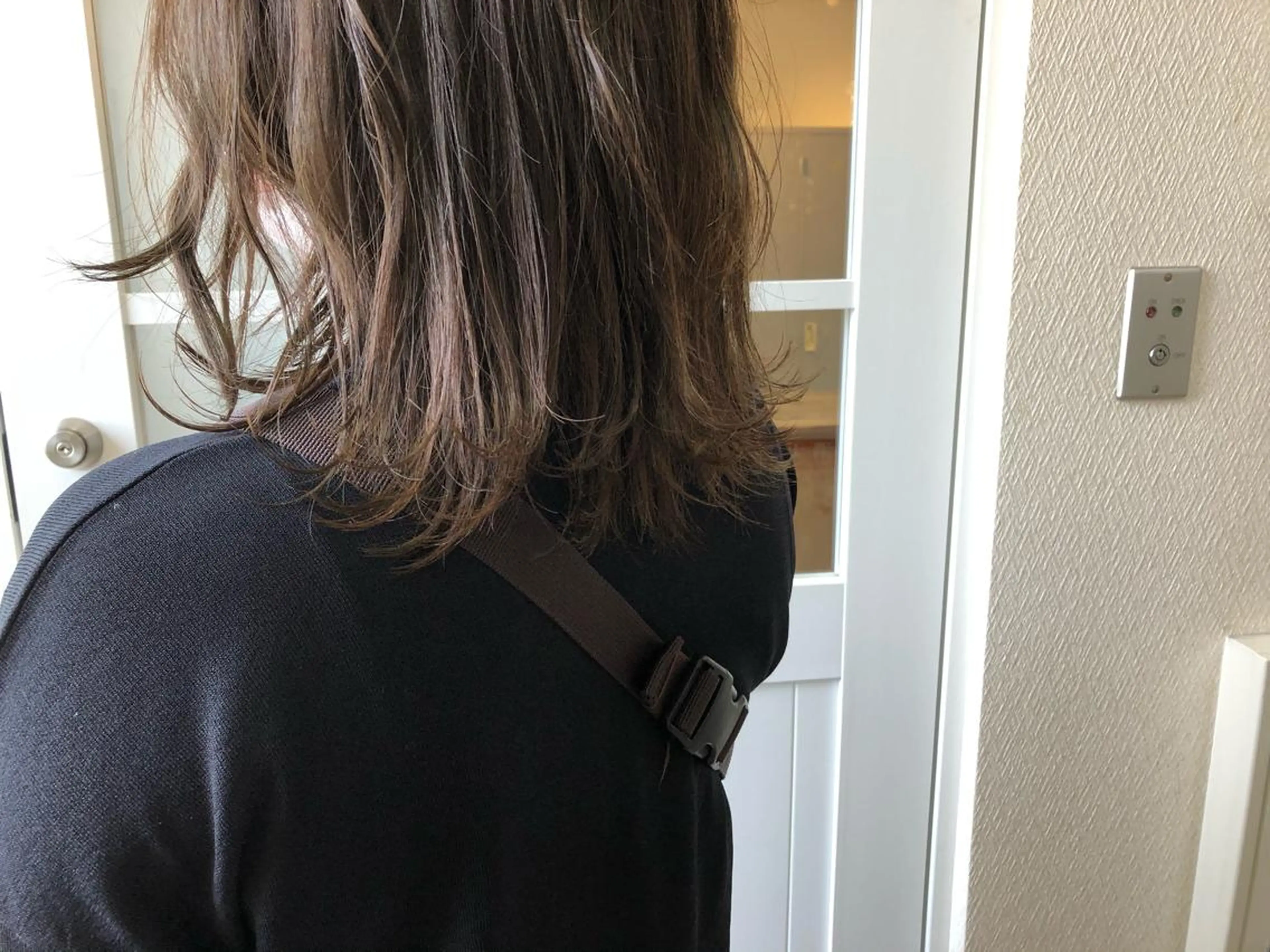 セミロング ハイライト レイヤーカット カット トリートメント 小木曽智美 /ボブ/ショートのヘアスタイル