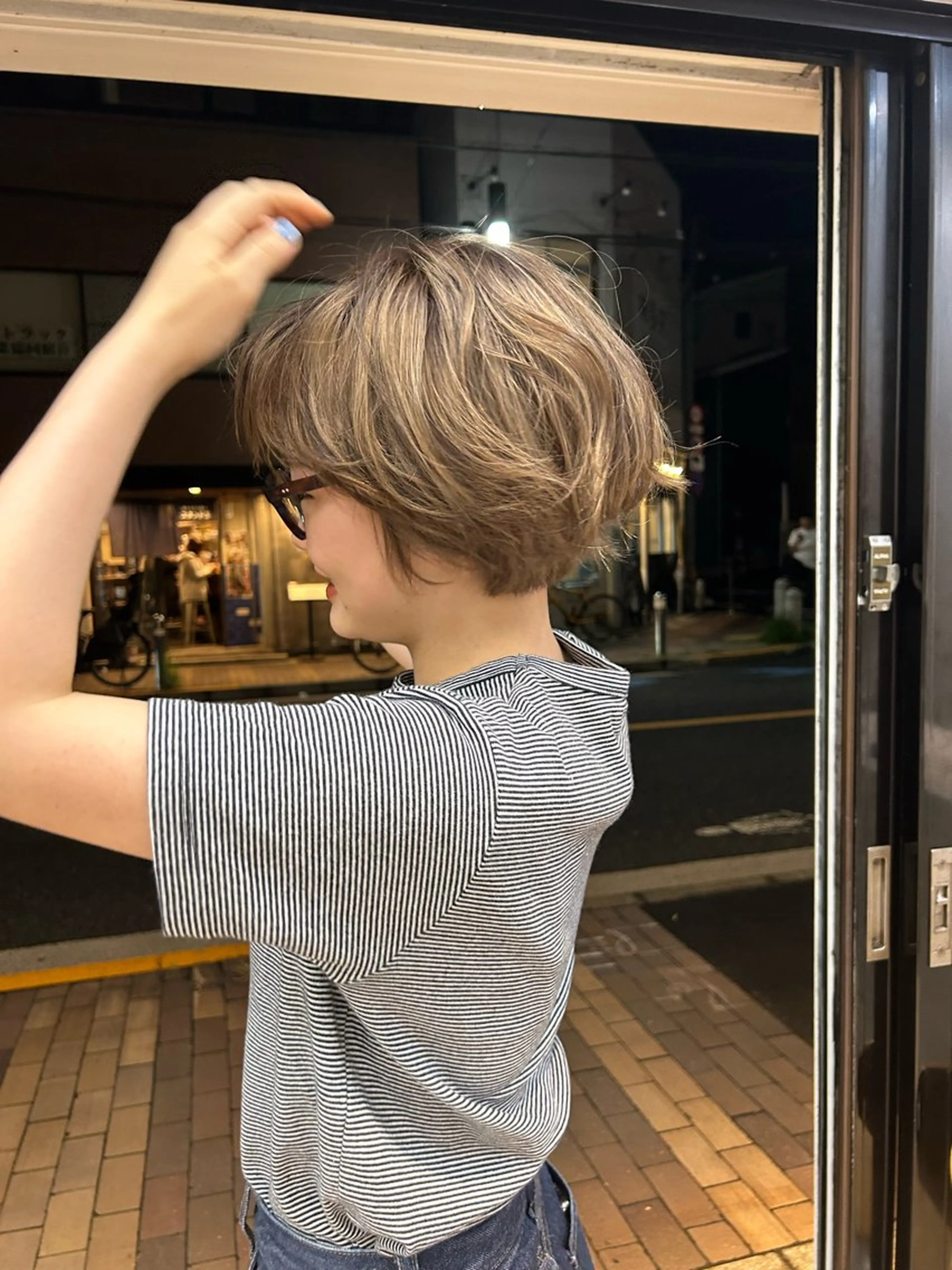 ショート ヘアカラー ✳︎透明感カラー✳︎ ボブ✳︎nanaのヘアスタイル