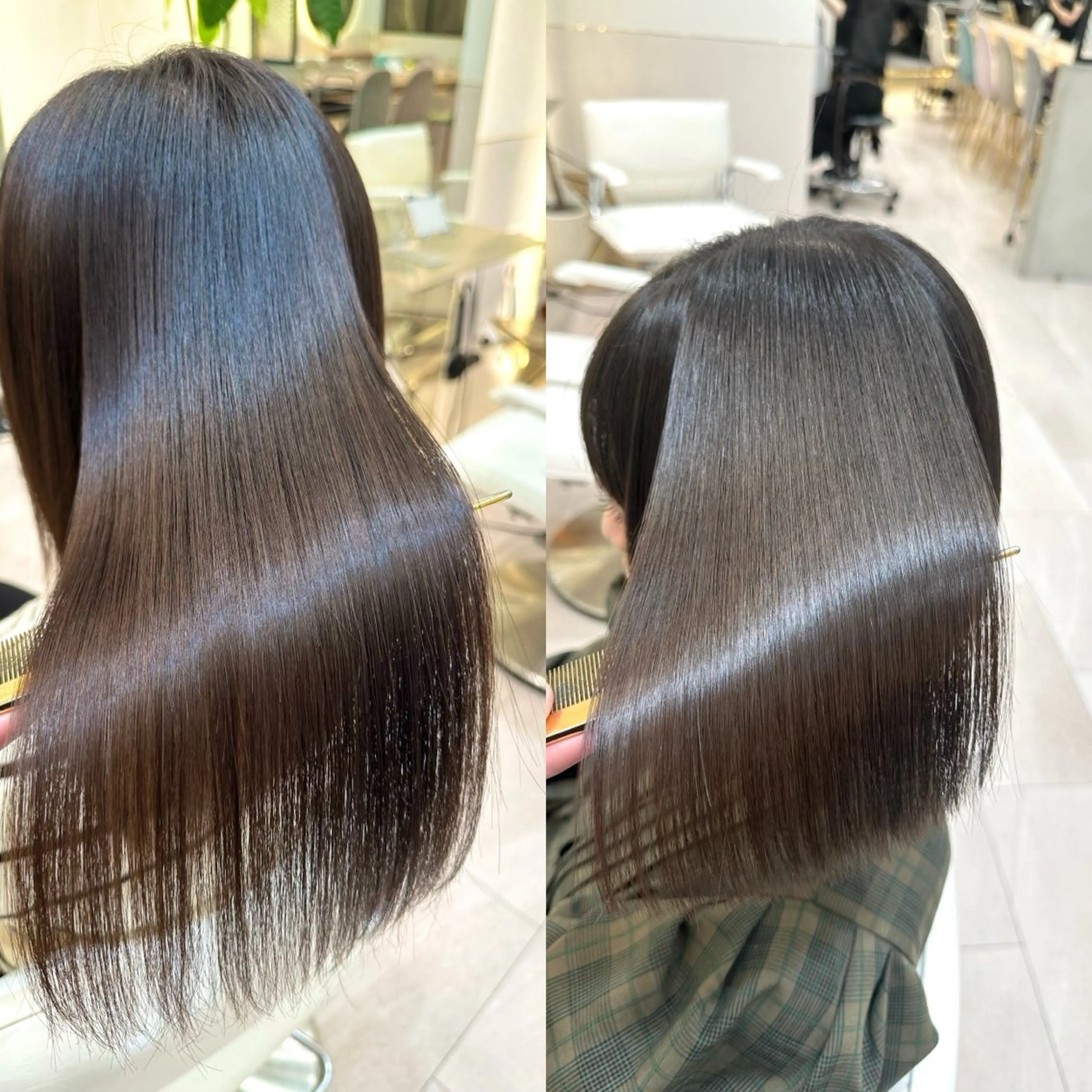 ミディアム カラー ショートボブ ミディアムパーマ バレイヤージュ ベージュカラー ブリーチ カット 縮毛矯正 トリートメント Sea  by Lond所属・新宿/髪質改善/ボブ 韓国レイヤー大重聖斗のヘアスタイル