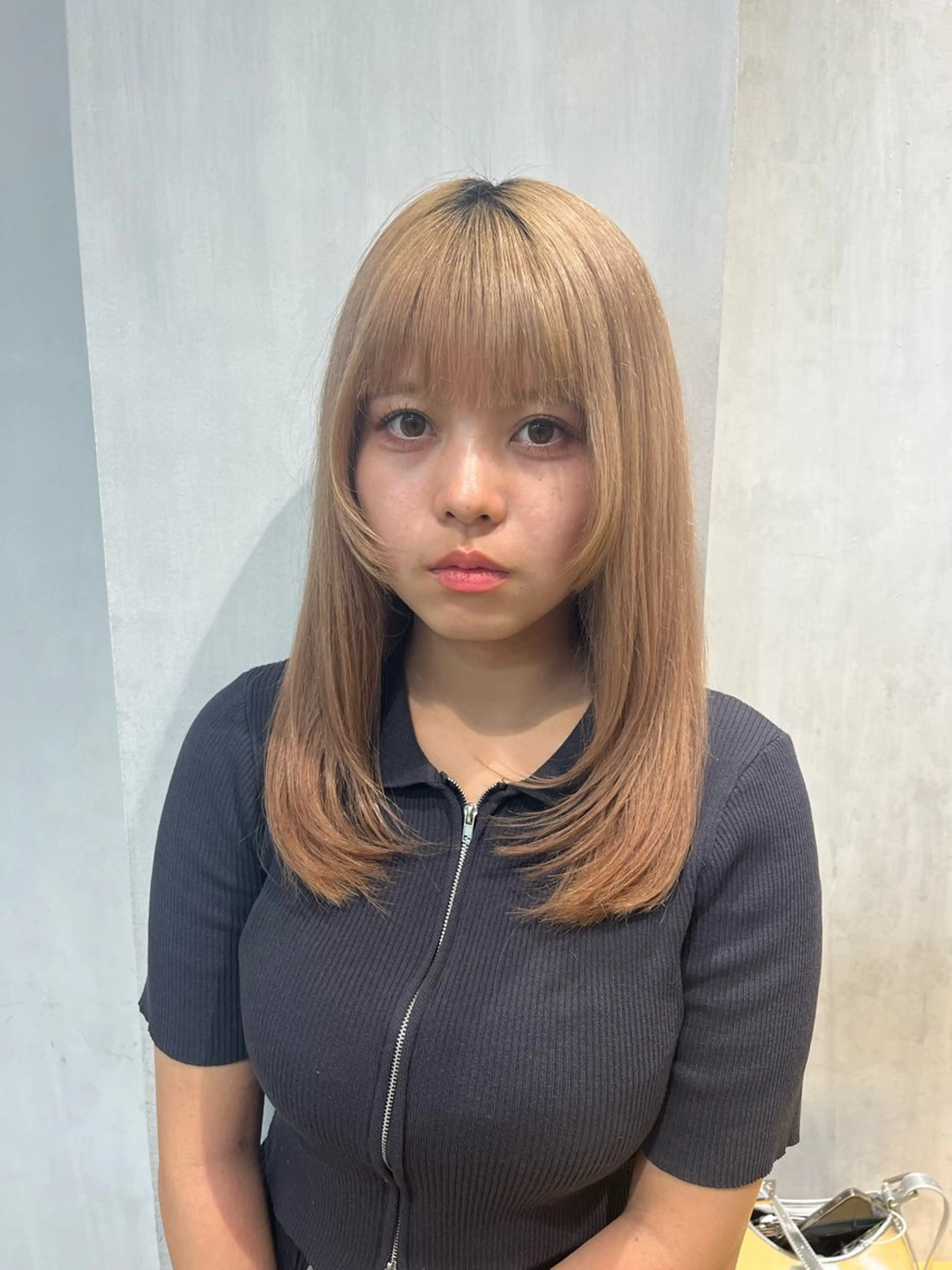 ロング レイヤーカット shuto/ ショートカット/本山のヘアスタイル