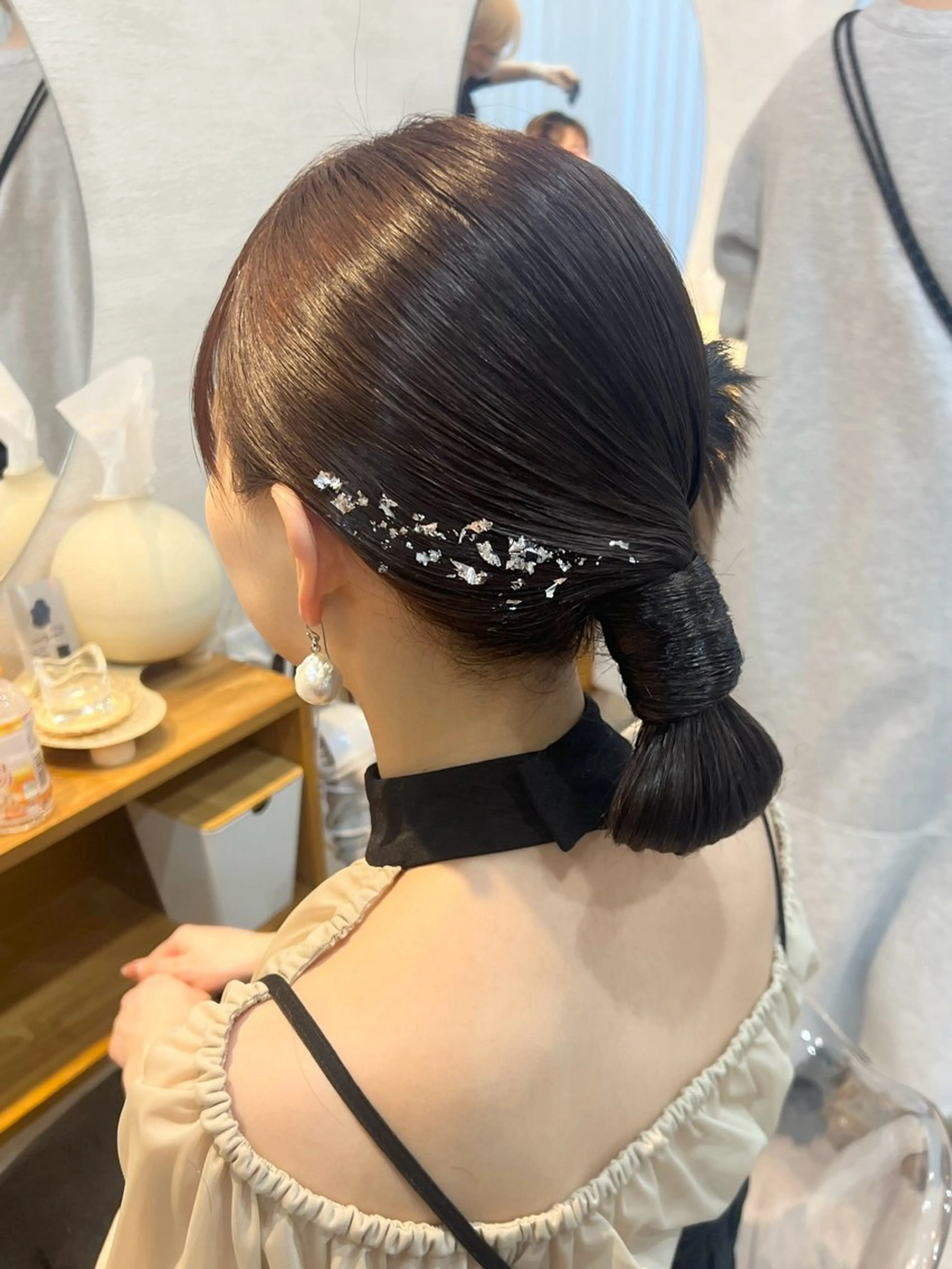ヘアアレンジ 対馬 粘音のヘアスタイル