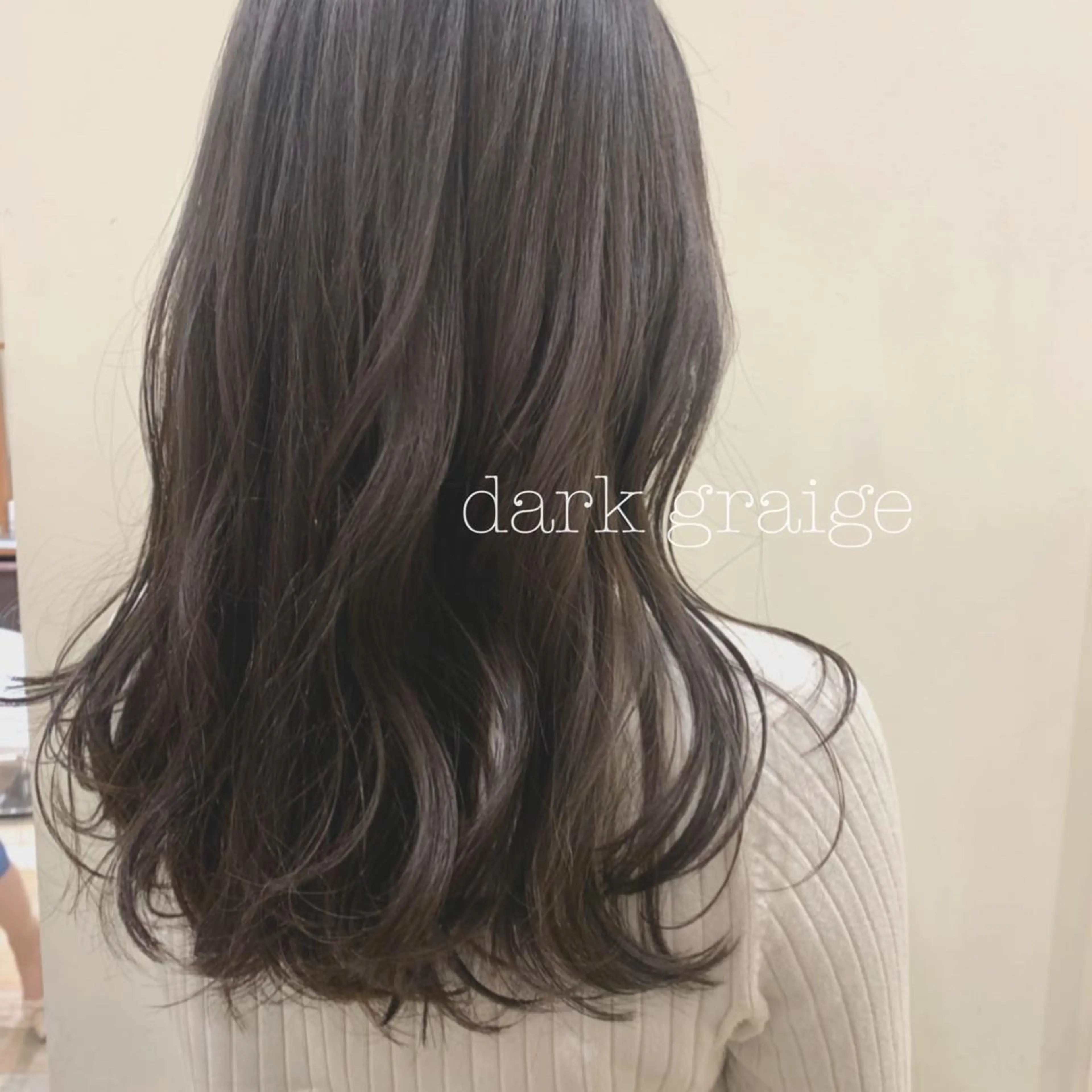 セミロング カラー カット ヘアカラー トリートメント ぱつっとボブ/ 小野あかねのヘアスタイル