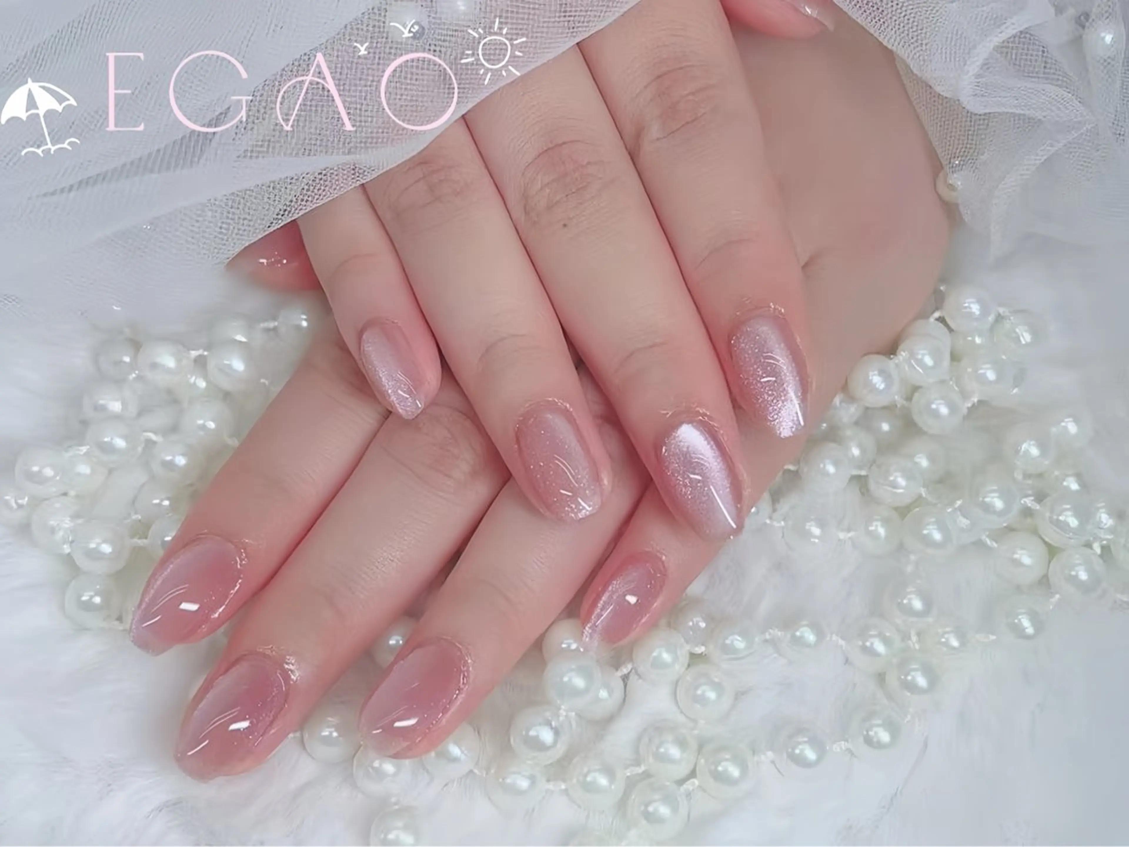 ネイル アートネイル フットネイル フレンチネイル ジェルネイル グラデーション ハンドネイル Egao Nail錦糸町店のネイルデザイン