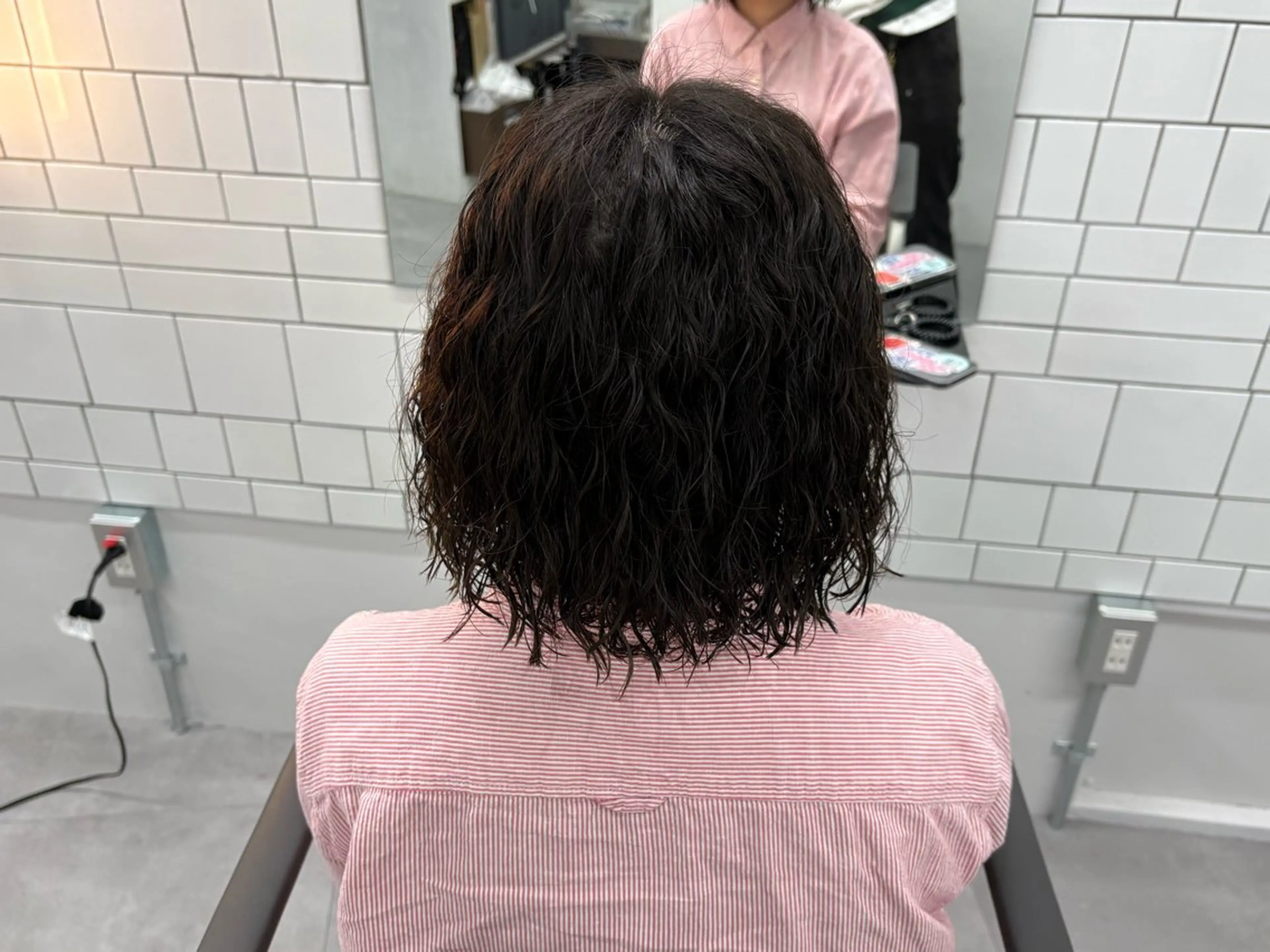 ショート パーマ 【メンズ特化】中場 健人/西梅田/北新地のヘアスタイル