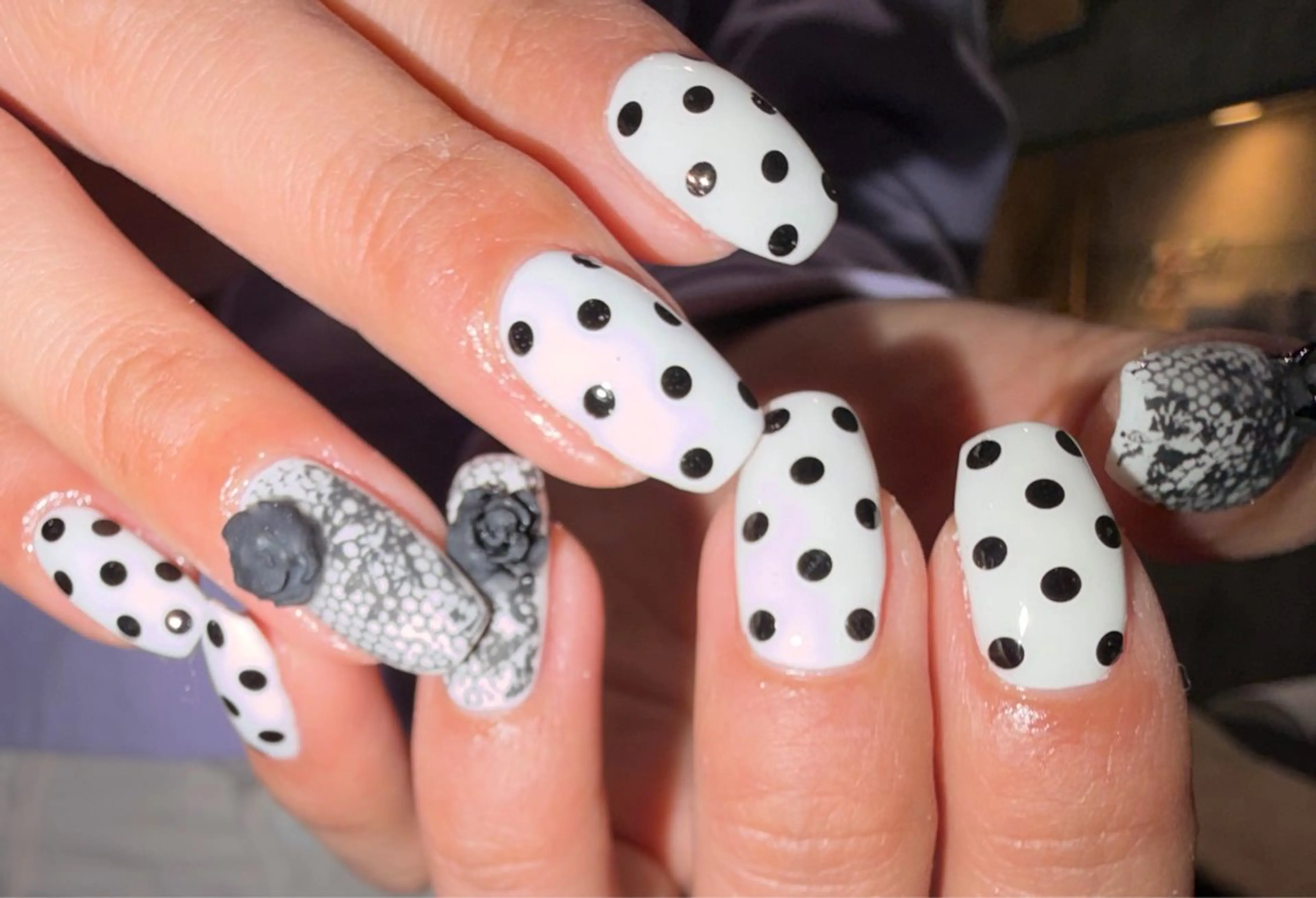 【4月17日のご予約限定30%OFF‼️】オフ有り90min デザインネイル（オフ代別途で付きます）の写真