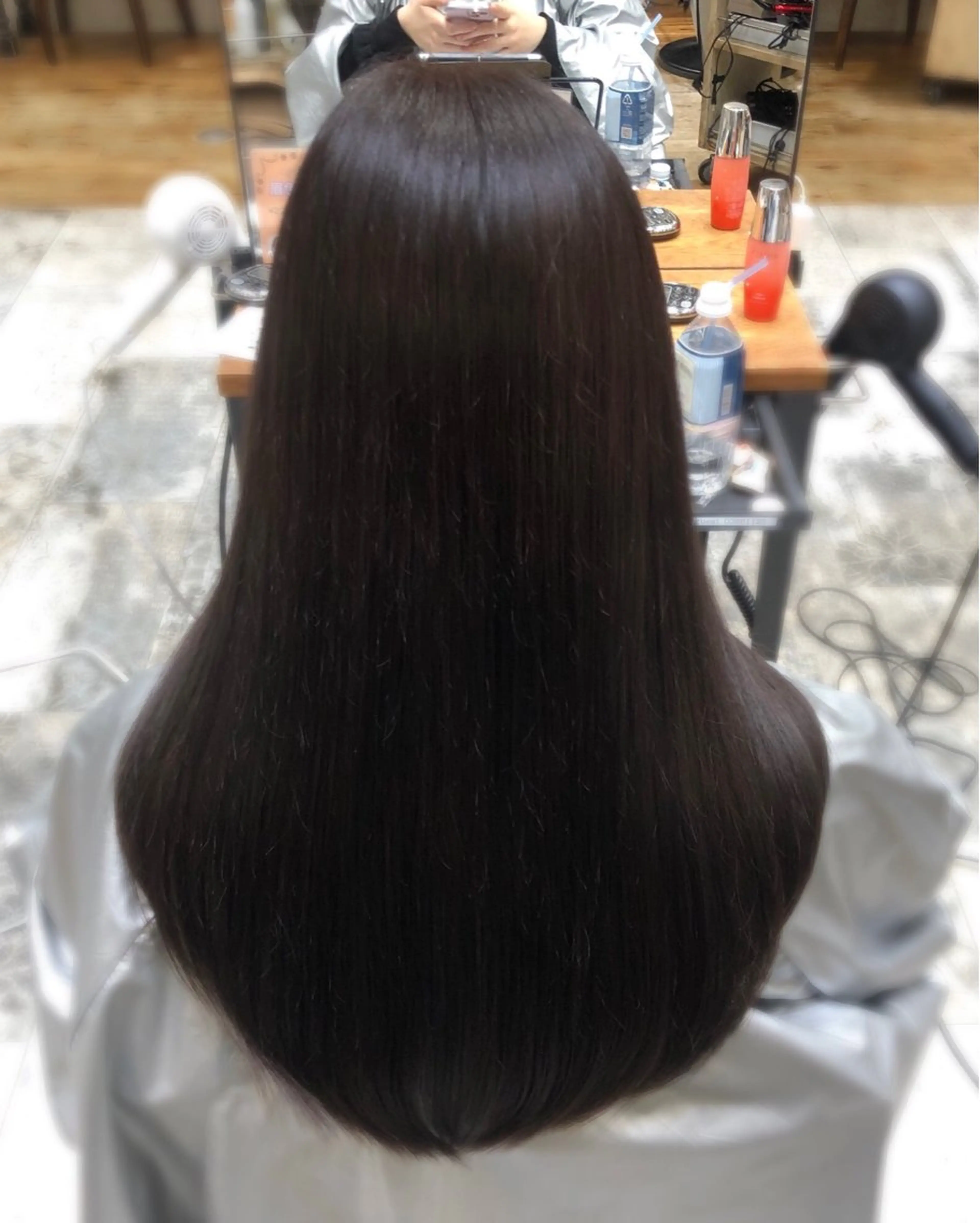 ロング カラー トリートメント ヘッドスパ ヘアセット 新宿／透明感カラー/ 髪質改善/早野大空のヘアスタイル