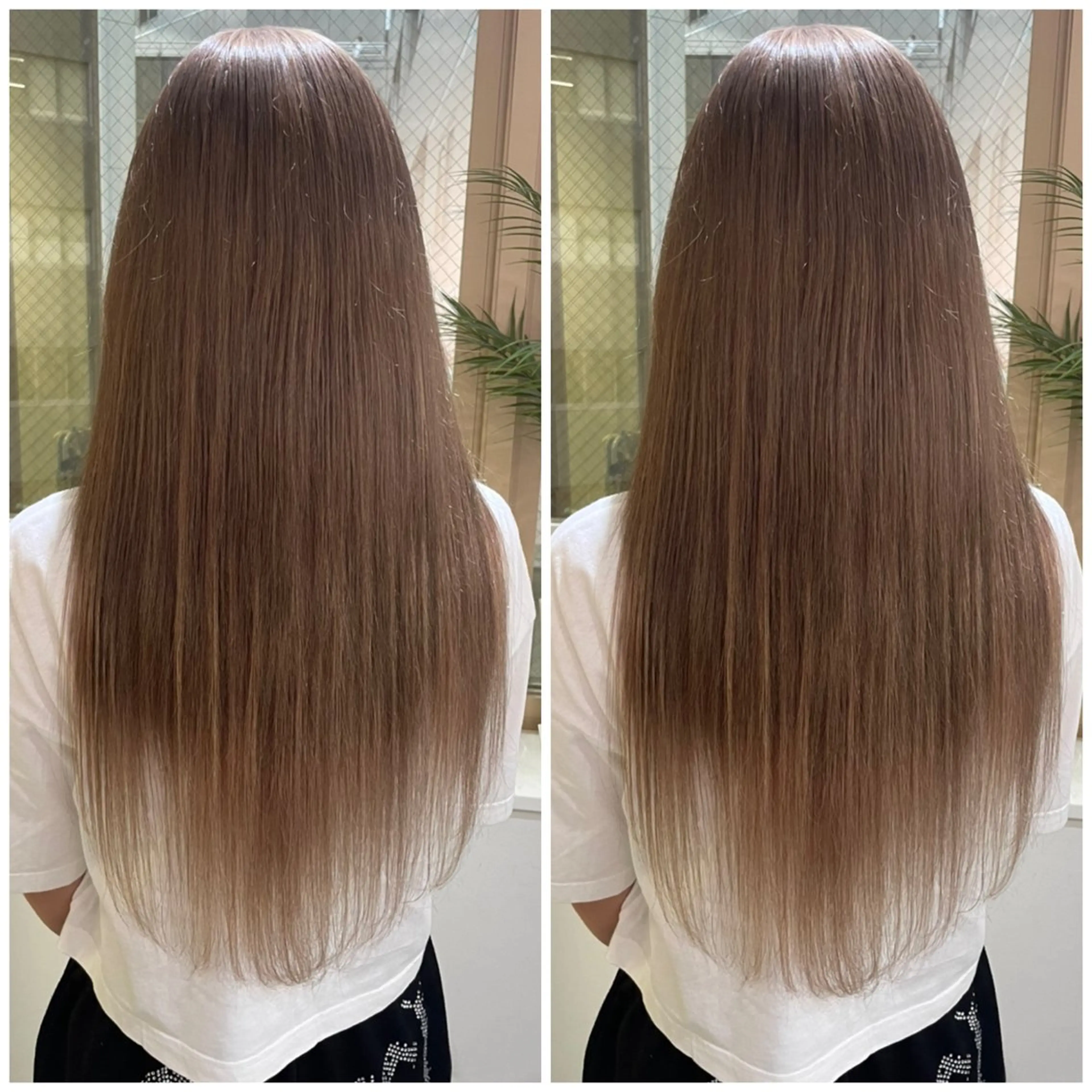 ロング ヘアカラー エクステ 🦋プルエクステ ARISA🦋のヘアスタイル