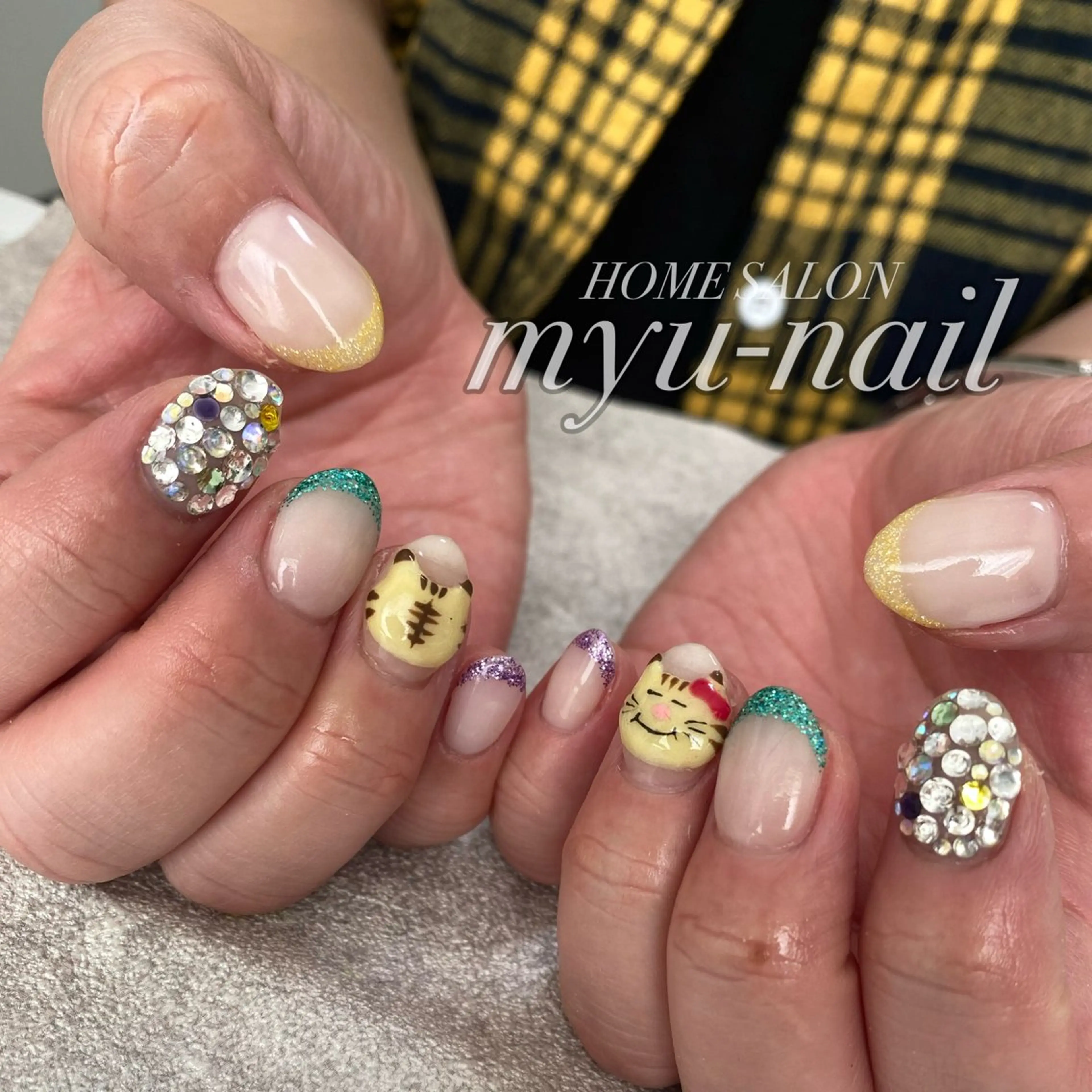 ネイル ホームサロン myu-nailのネイルデザイン