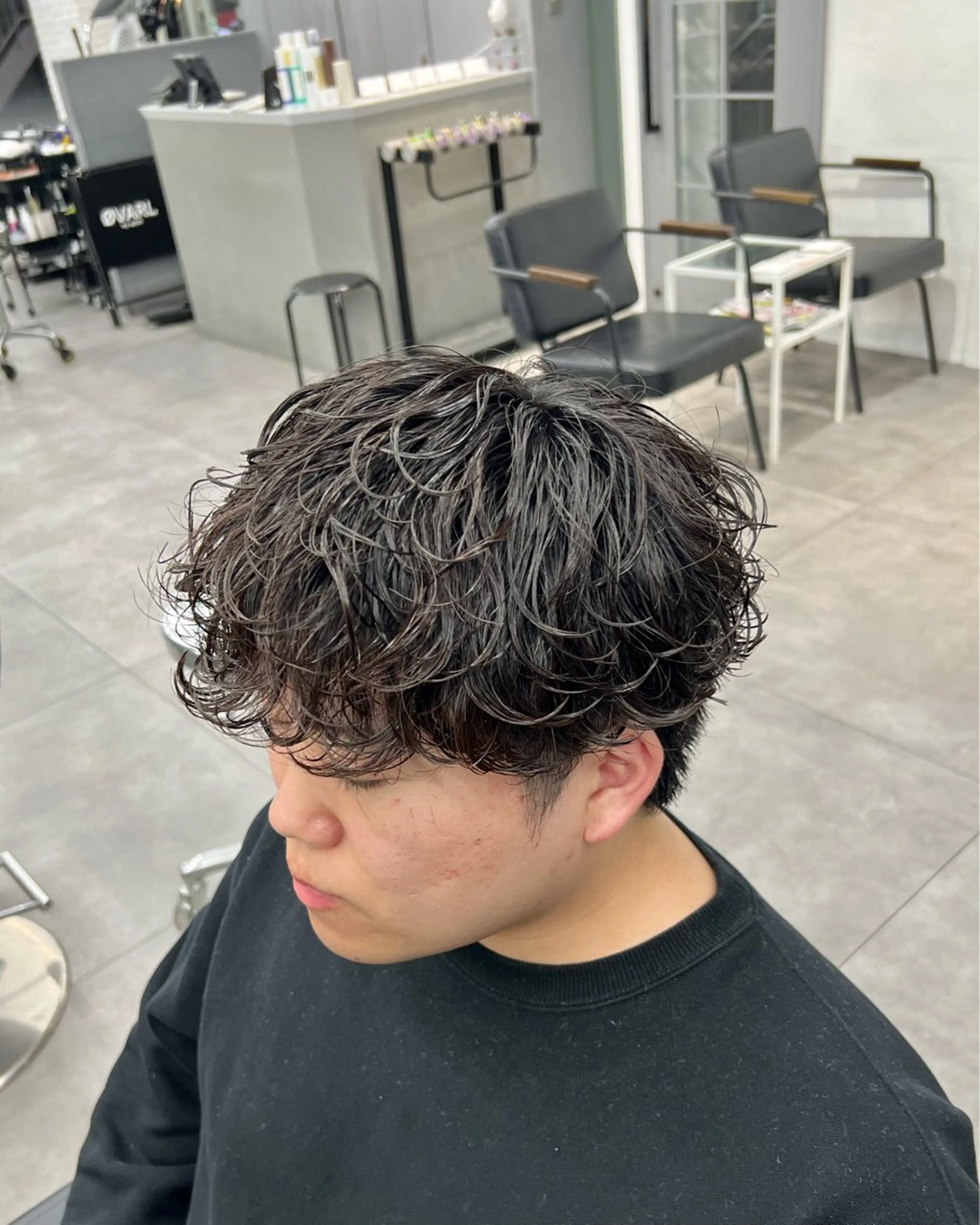 【🔥3月限定🔥】✂️メンズカット✂️➕🌀波巻きパーマ🌀➕✨内部補修トリートメント✨の写真