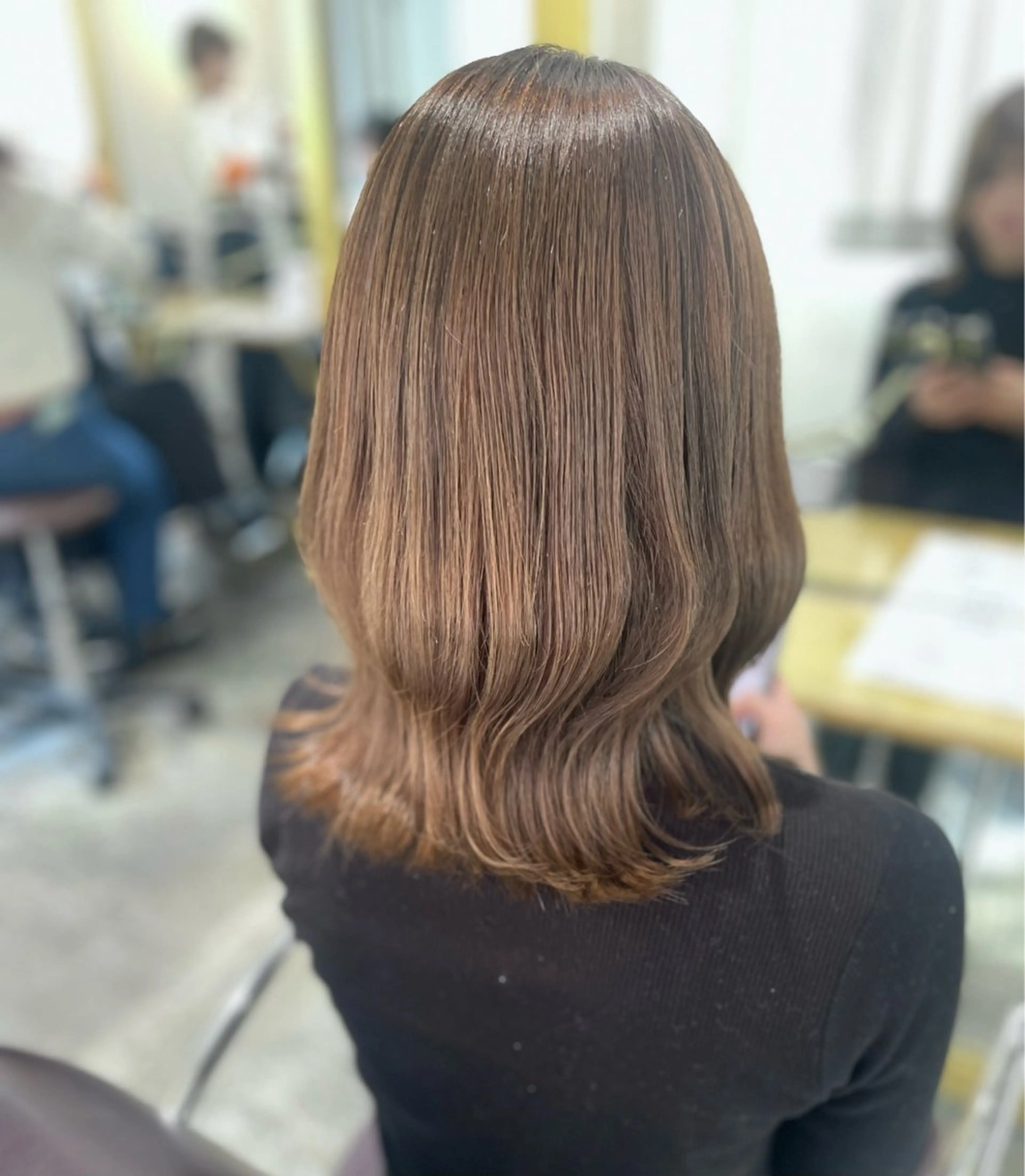 ミディアム ケアカラー モデル様募集中🧡 nanamiのヘアスタイル