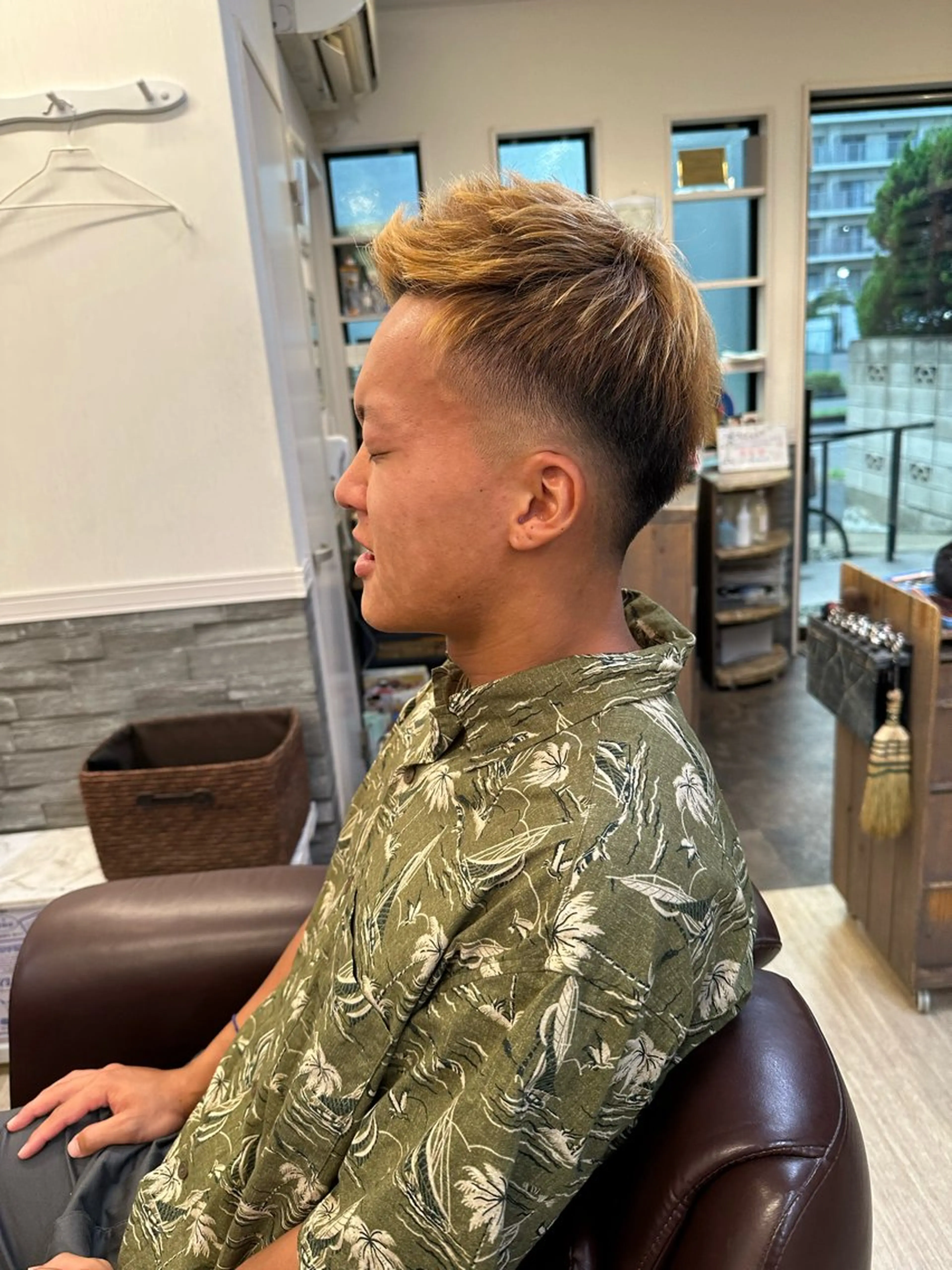 ショート メンズ 仲川 遼のヘアスタイル