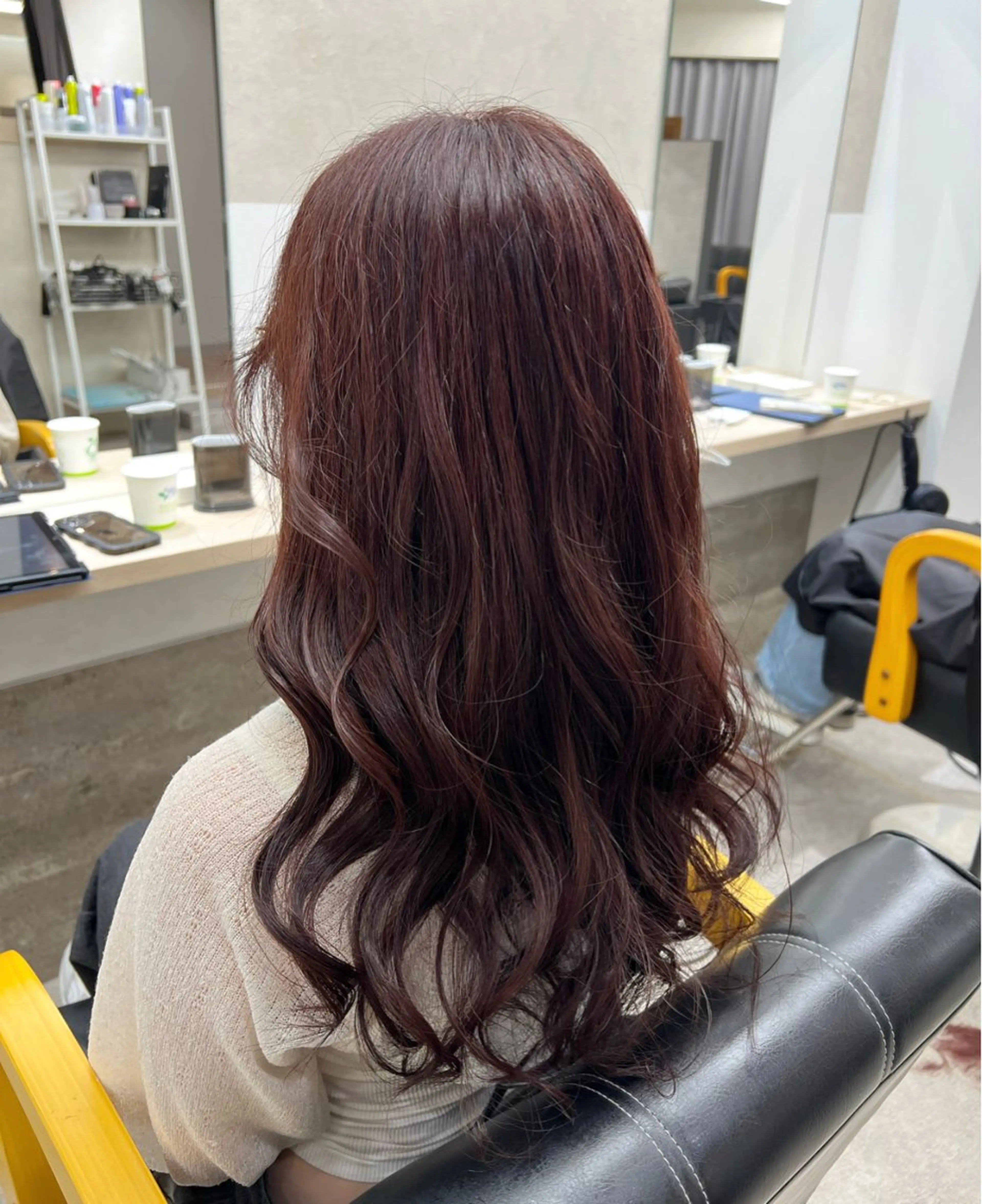 ロング カラー GiseL 博多 ほのかのヘアスタイル
