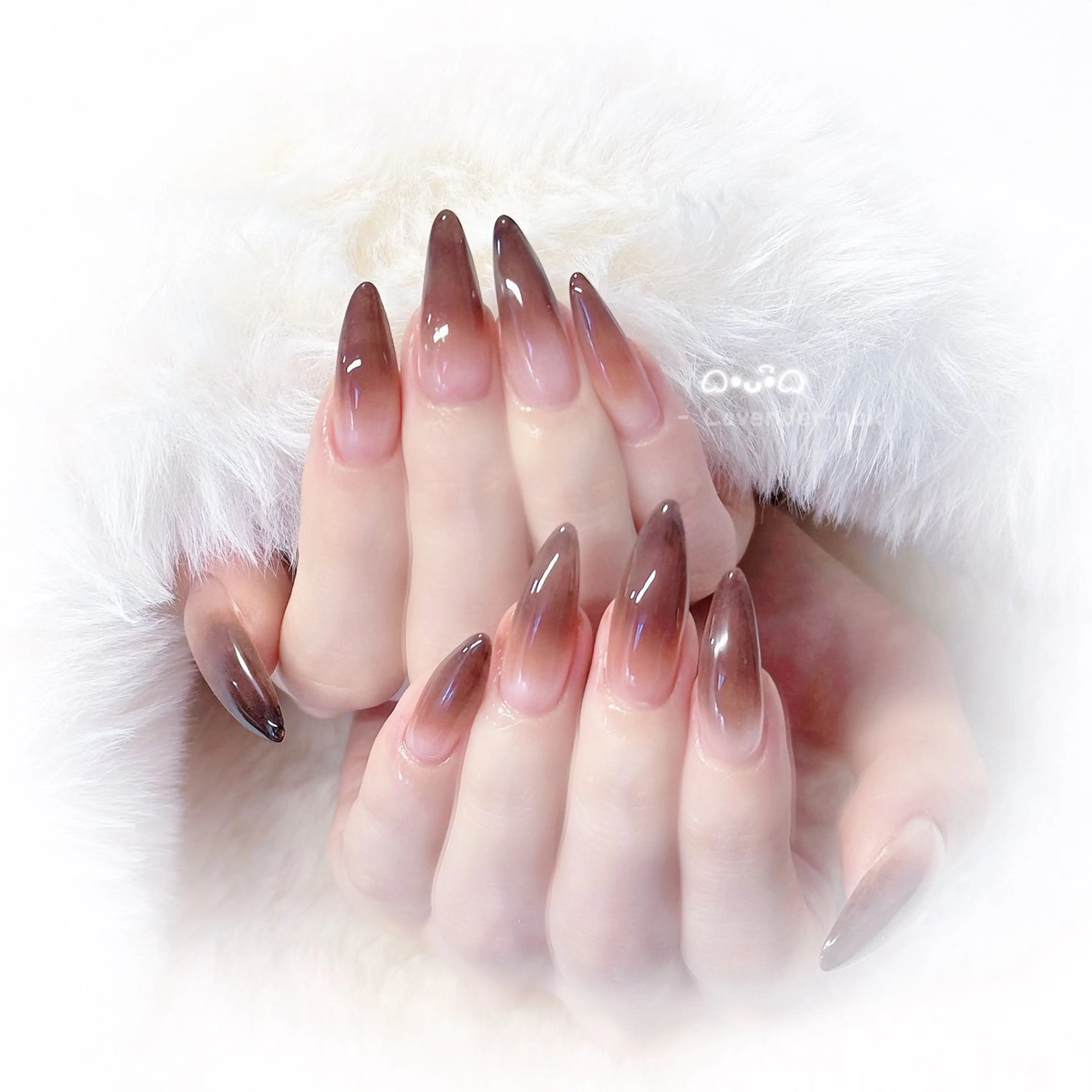 ネイル ハンドネイル Lavender nail·北18条のネイルデザイン