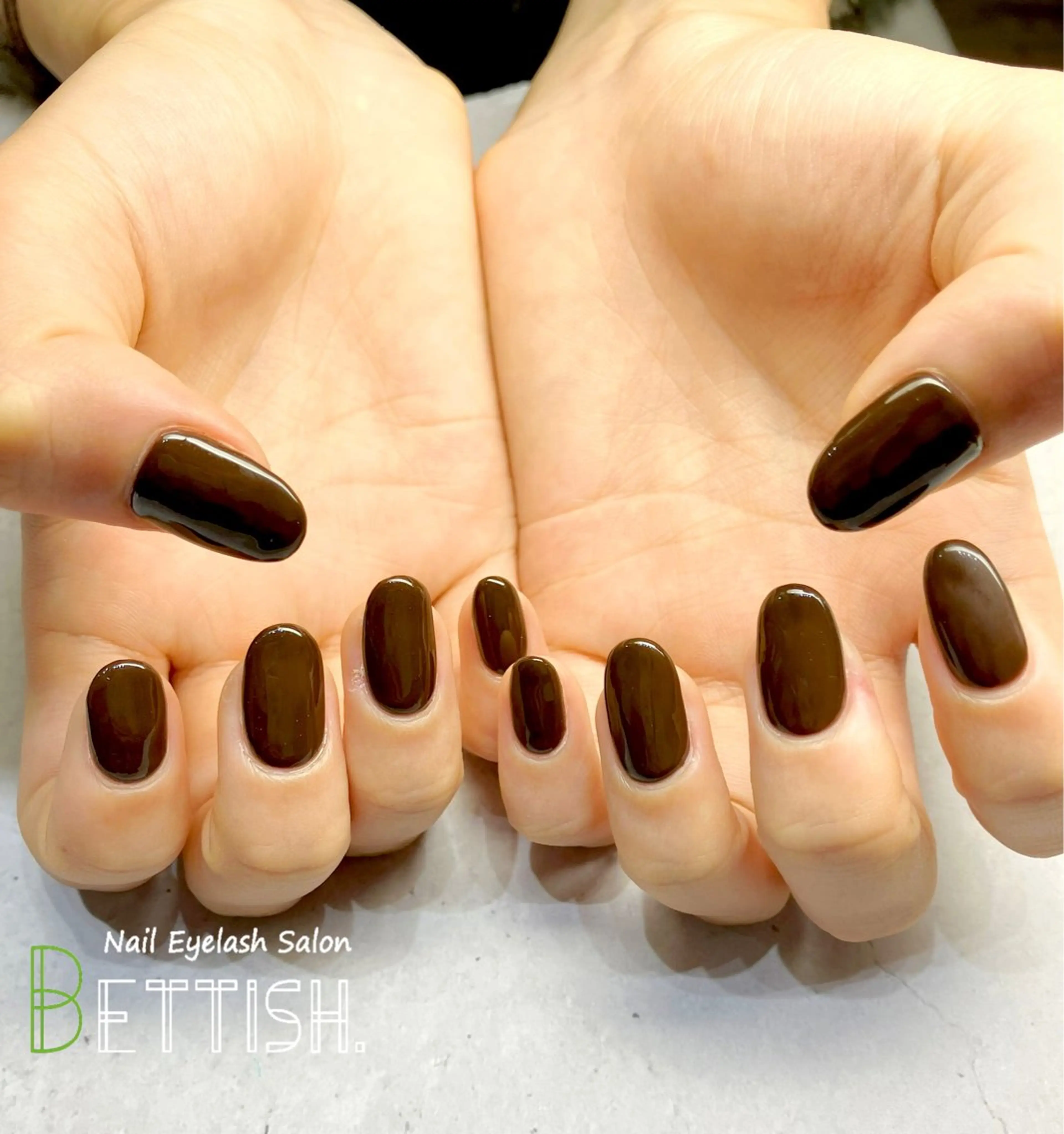 ネイル ボルドー ブラウン BETTISH. KUMIKO☺︎︎のネイルデザイン