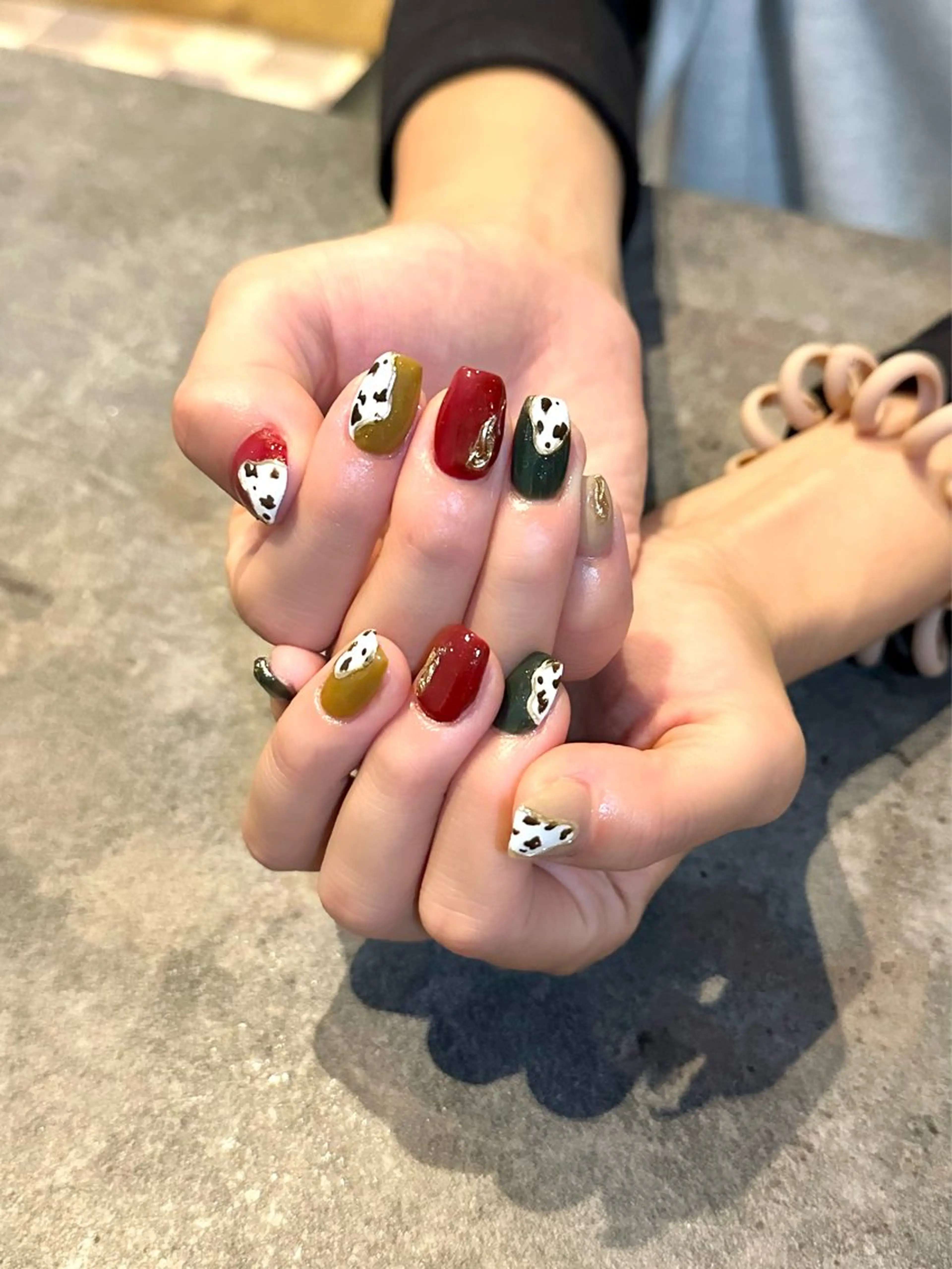 ネイル フラワーネイル 大理石ネイル(マーブル) ニュアンスネイル シンプルネイル nail salon amanoのネイルデザイン
