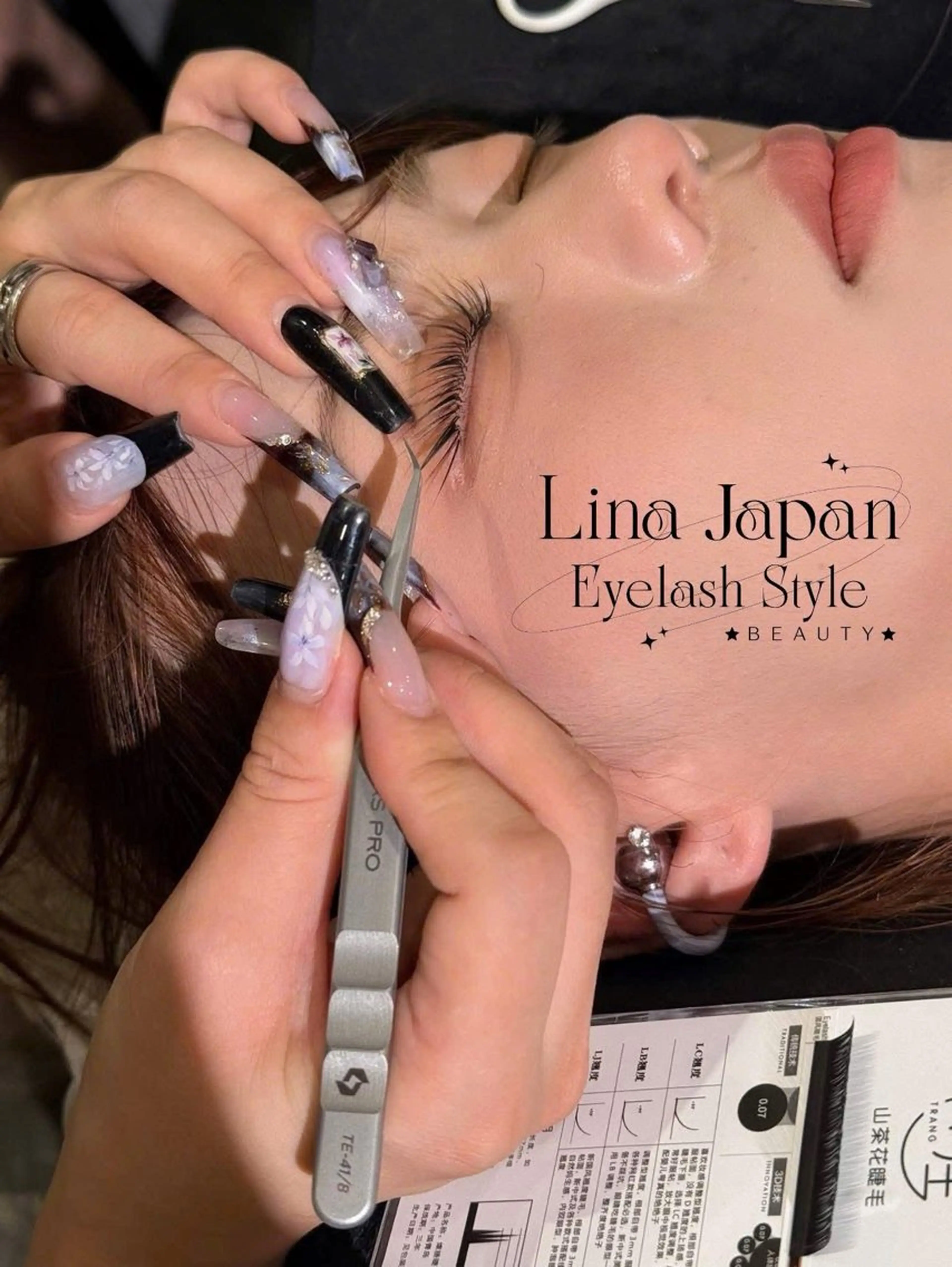 マツエク・マツパ マツエク Linanail Nambaのマツエク・マツパデザイン