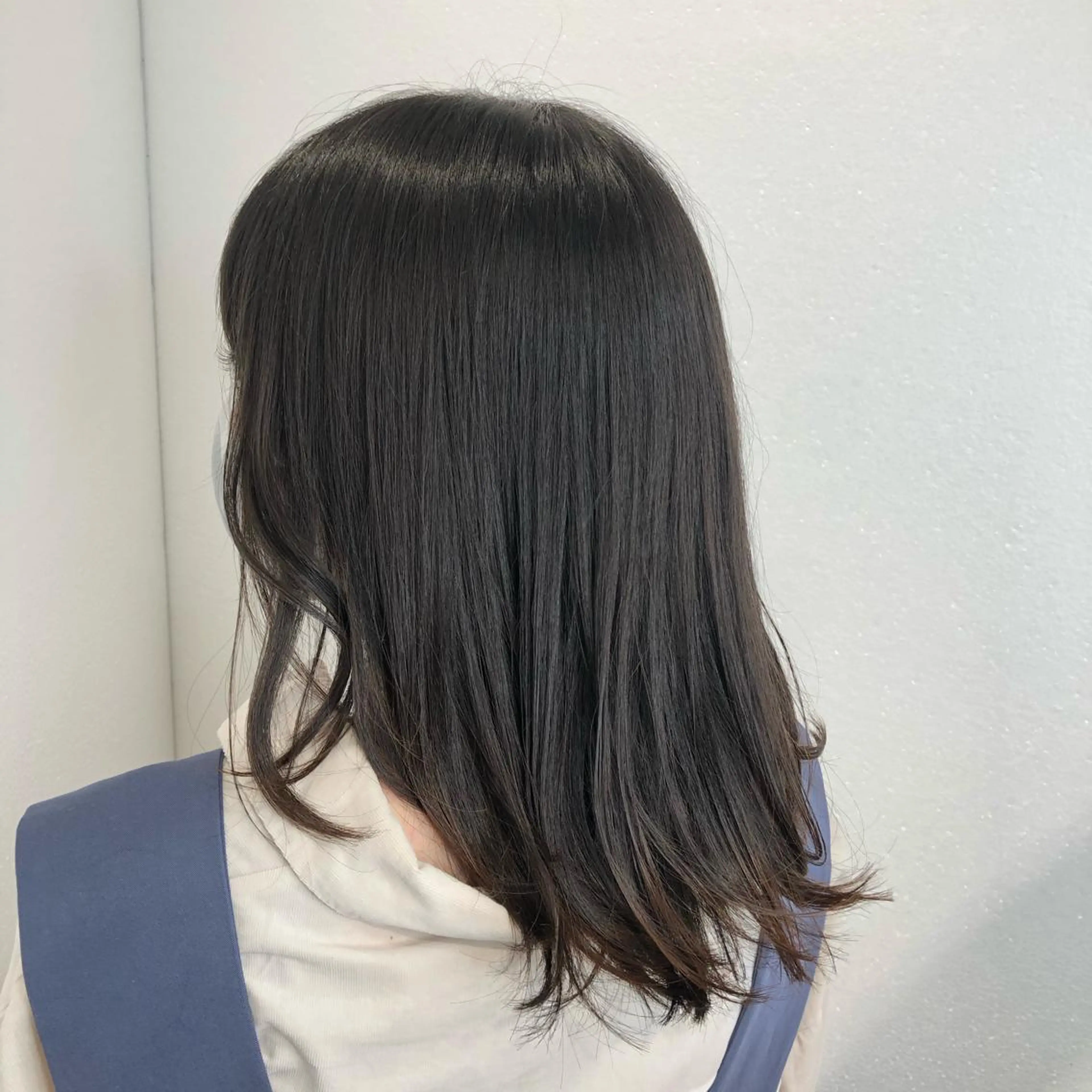 セミロング ヘアケアは お任せ✨✨中田早紀のヘアスタイル