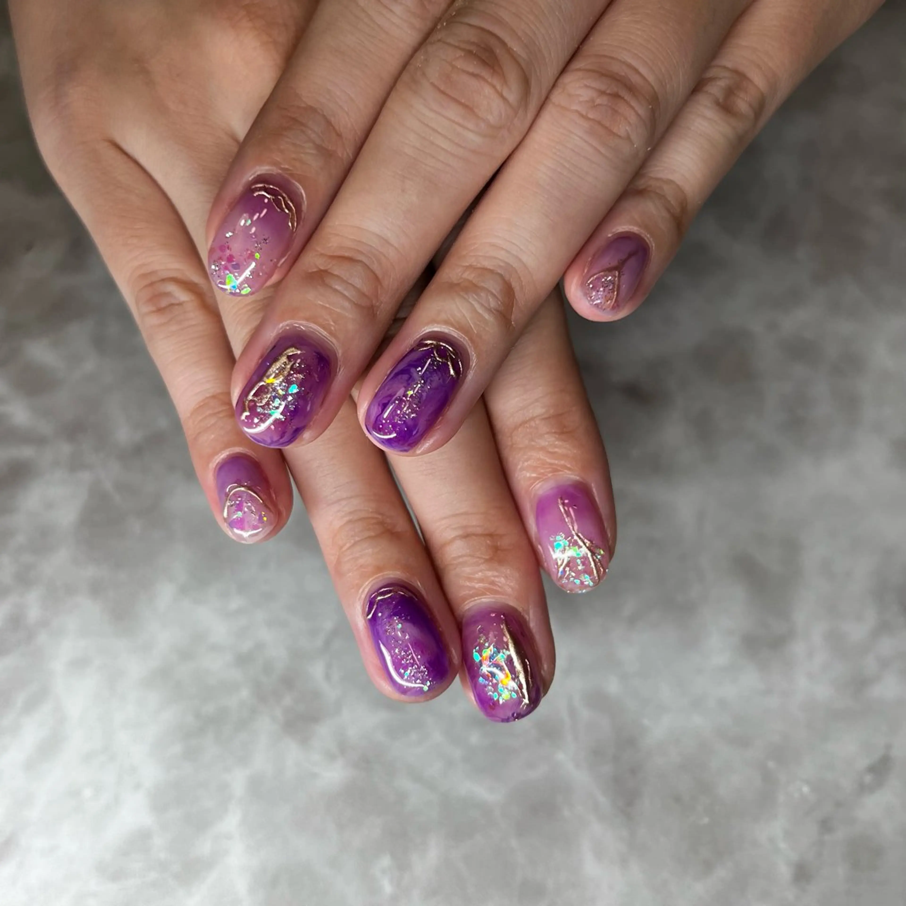 ネイル kinky 皆実町のネイルデザイン