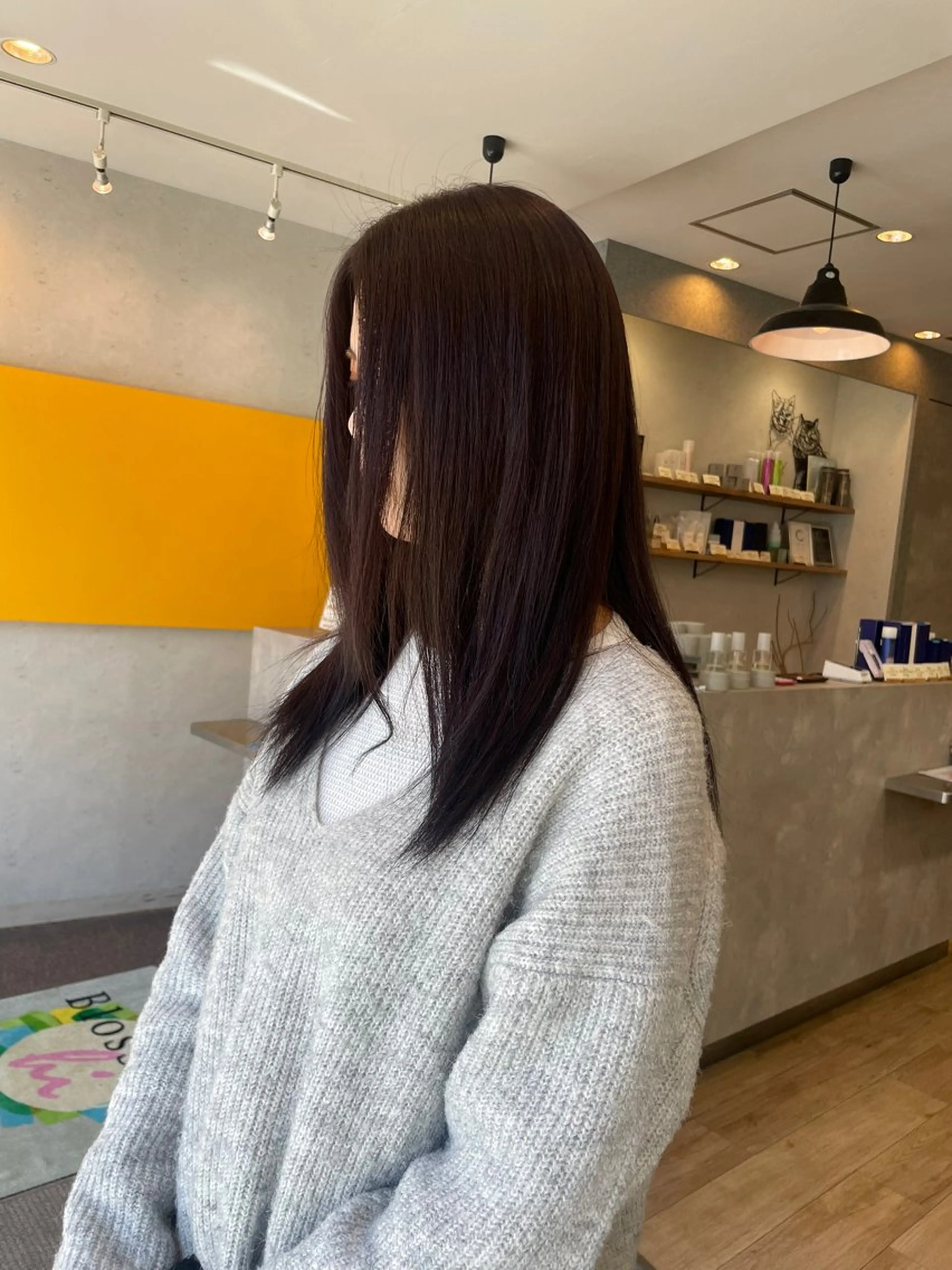 ロング カラー ブラウンカラー オレンジ 髪質改善/Bloss om🌷高橋沙衣のヘアスタイル