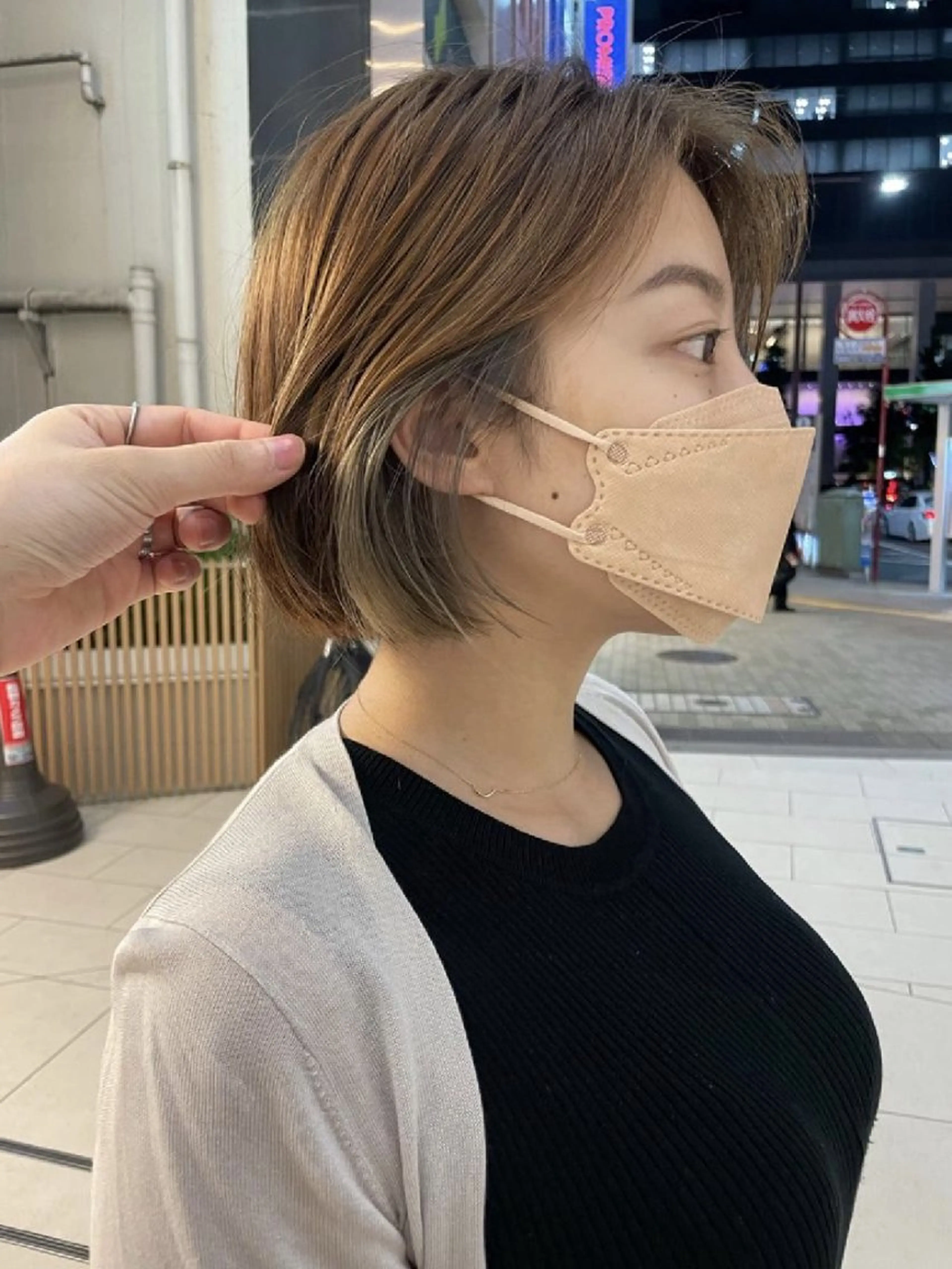 ショート キリカ新宿所属・ブリーチ/エクステ /レイヤー/谷口のヘアスタイル