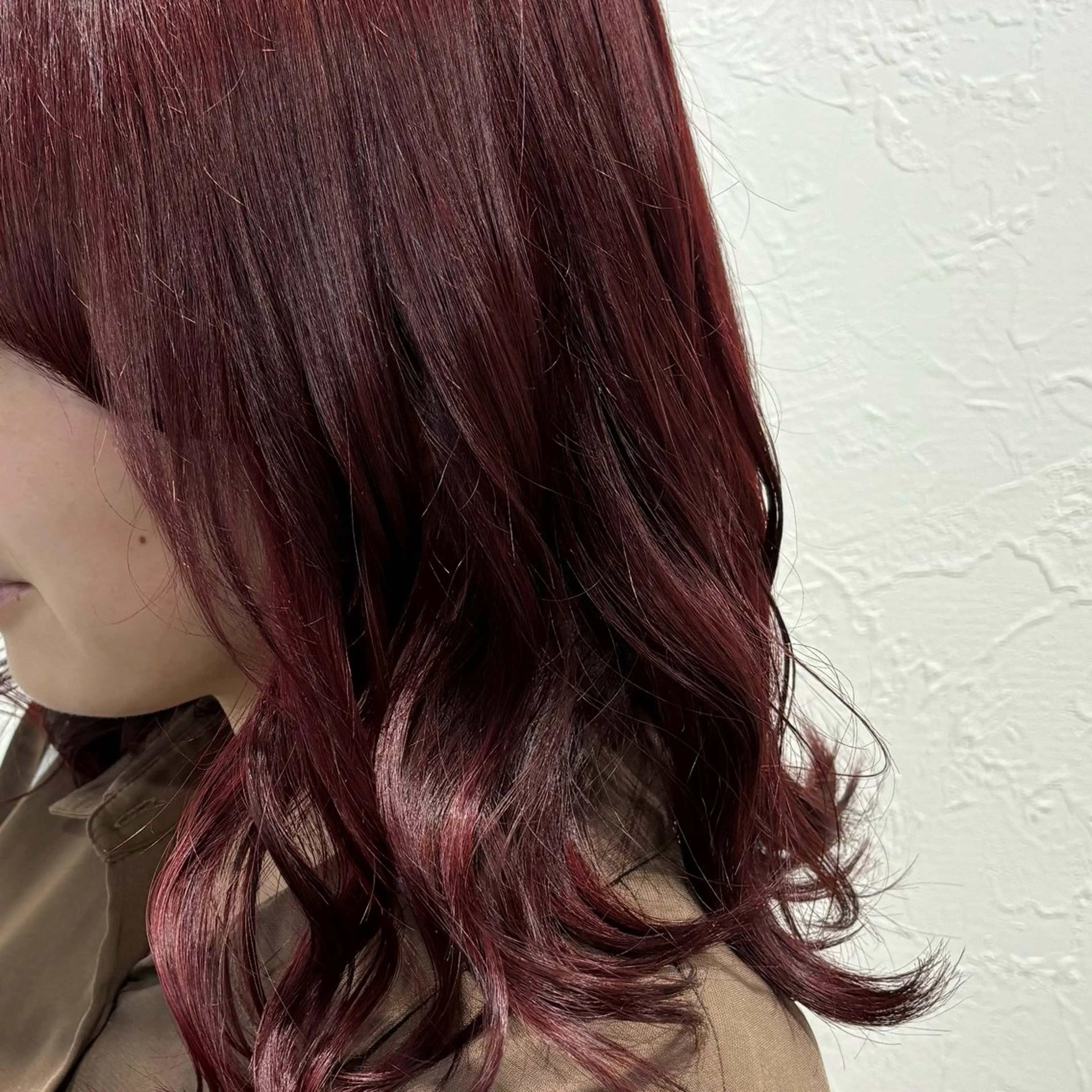 ミディアム カラー 髪質改善ストレート /暖色カラー🎀🪞のヘアスタイル