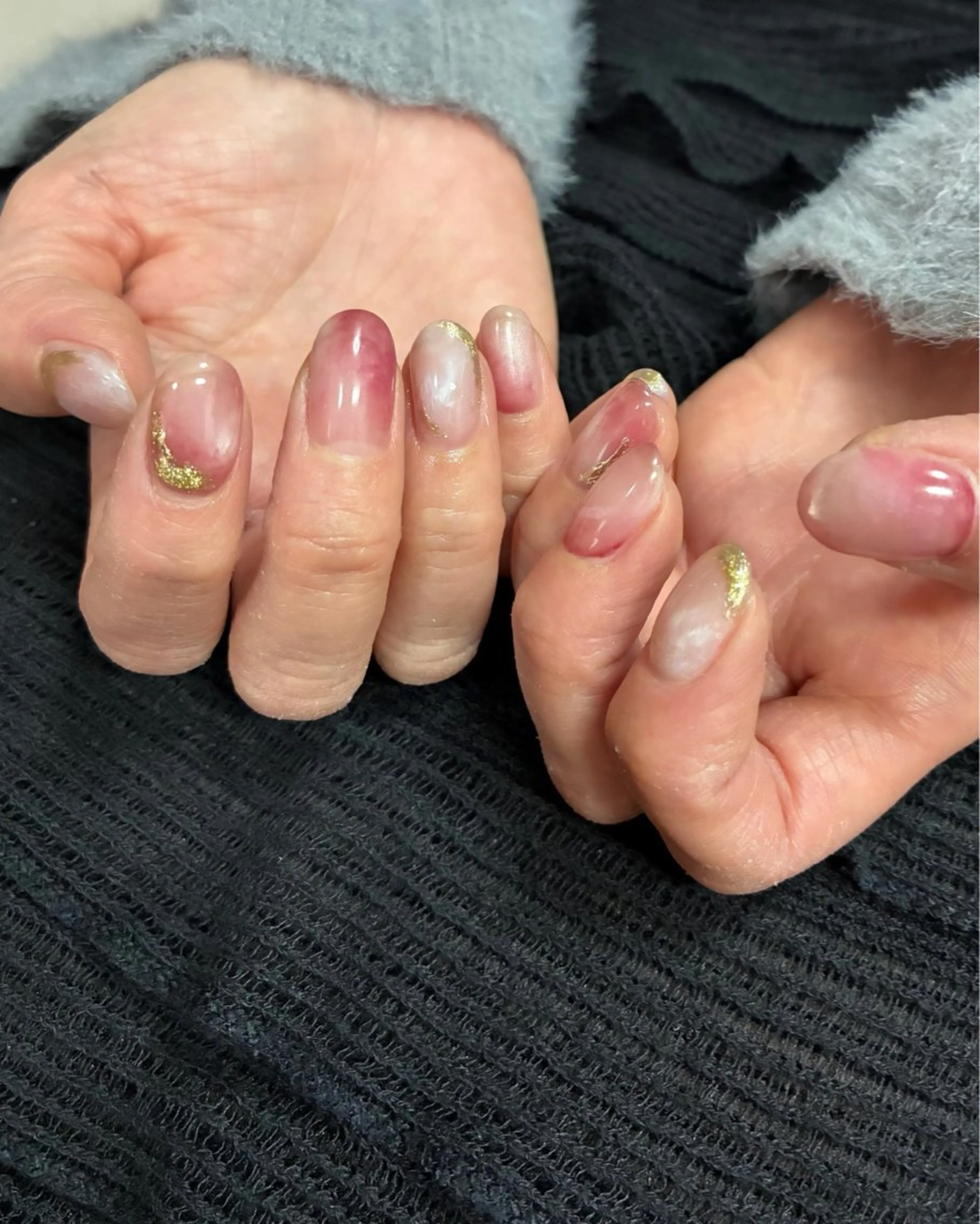 ネイル ニュアンスネイル shiki_nail 🪐のネイルデザイン